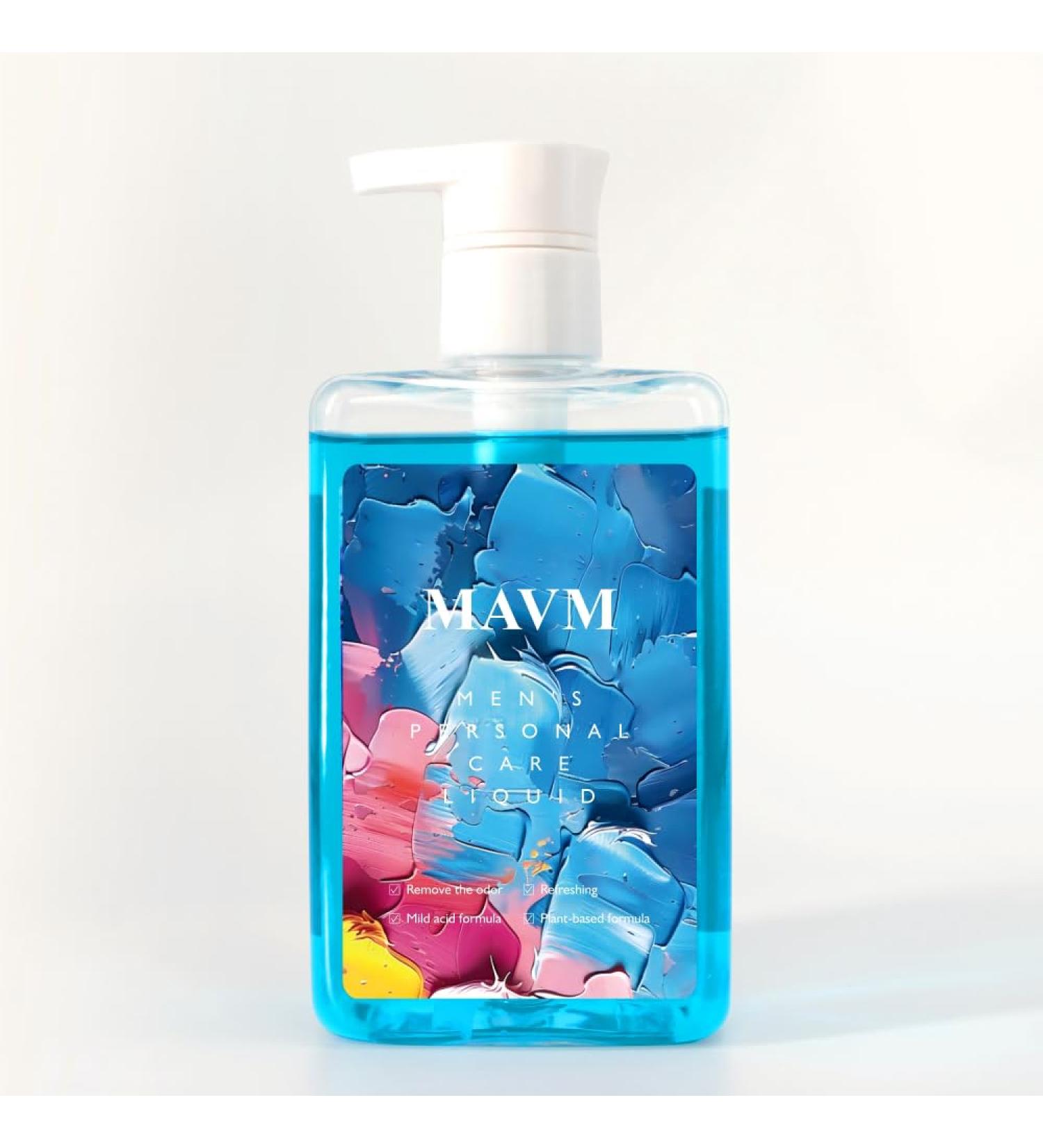 MAVM Men's Intimate Wash Plant-Based pHBalanced Less Stink Less Scratch Stay Fresh - Buy Online on GoSupps.com