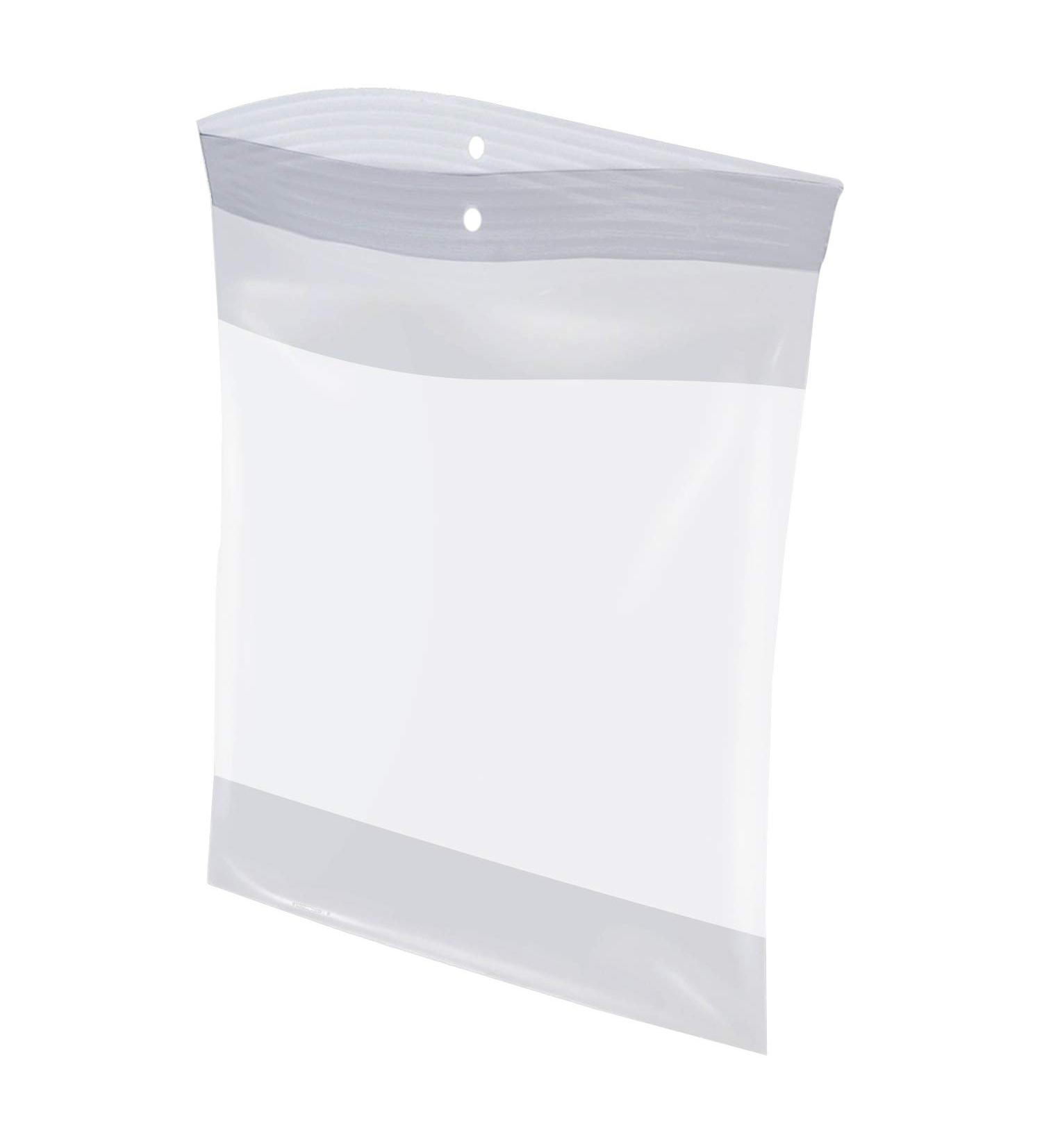 Deeb's 100 Count 4x6 inches Poly Bag Clear Craft Resealable Plastic Baggy Zipper Bags with Writeable White Label Block 4" x 6" - Buy Online on GoSupps.com