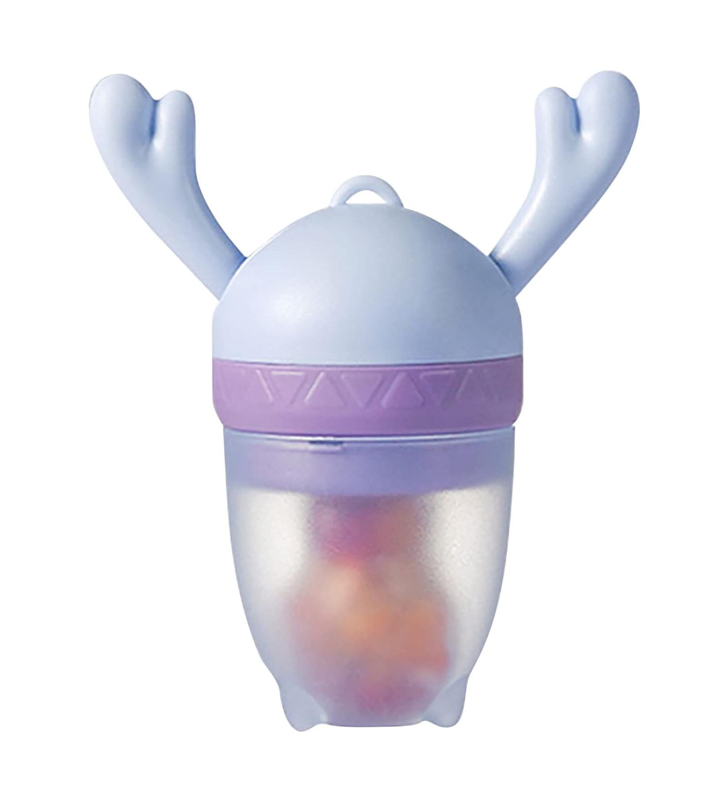Romida Day & Night Silicone Baby Pacifier | BPA-Free Newborn Dummy in Blue | Ideal for Comfort & Safety - Buy Online on GoSupps.com