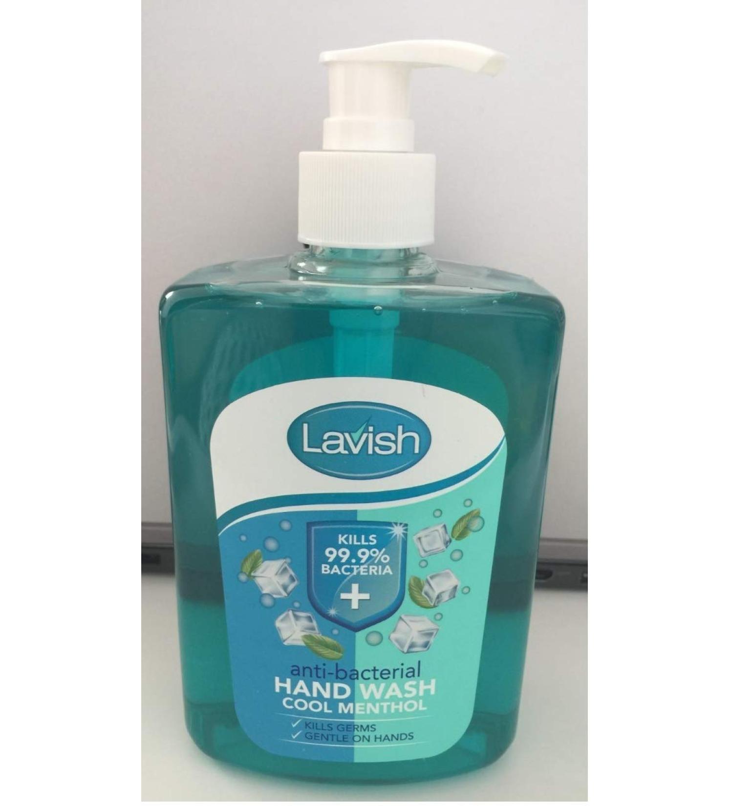 Lavish Antibacterial Cool Menthol Hand Wash - 500ml