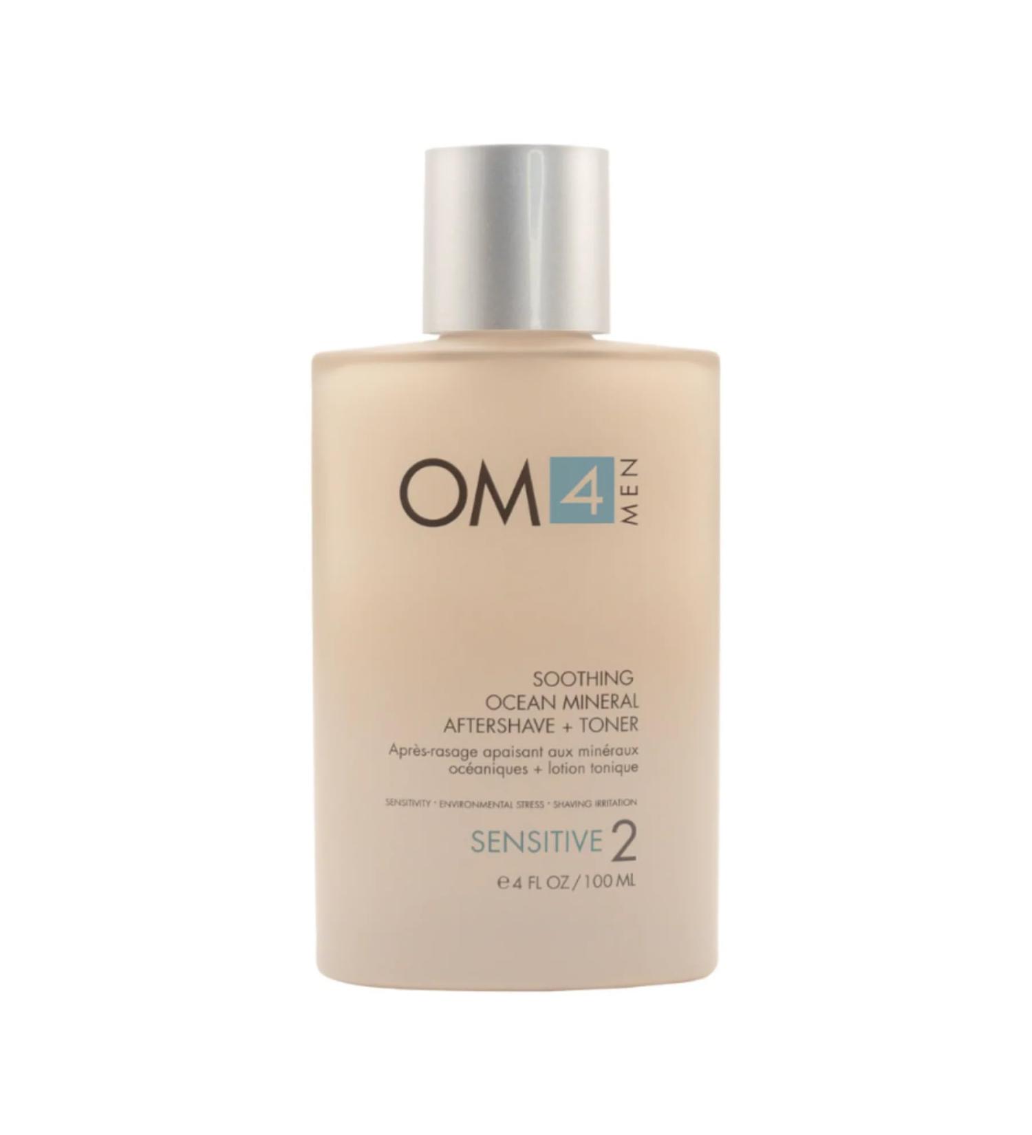 Buy OM4 Sensitive Step 2 Soothing Ocean Mineral Splash Aftershave + Toner - Ultra Calming & Hydrating International Shipping Available - Buy Online on GoSupps.com