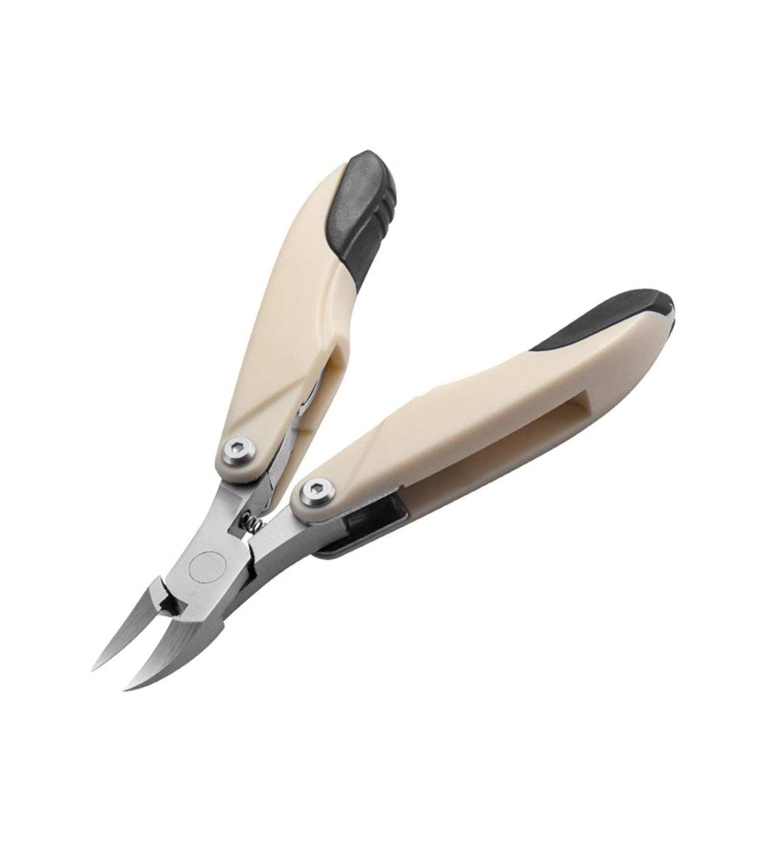 Nail Clipper for Thick Nails Nail Nipper Stainless Steel Beauty Pedicure Care Clipper Portable Travel DIY Trimming Clipping Salon Pocket Foot Plier Scissors (Color : C White) - Buy Online on GoSupps.com