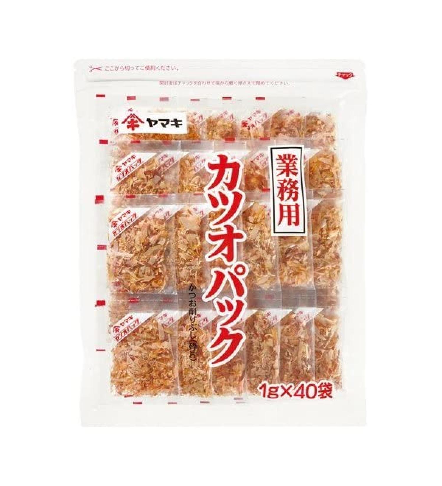 Yamako Katsuobushi 40g - Authentic Dried & Smoked Bonito Flakes from Japan - Buy Online on GoSupps.com
