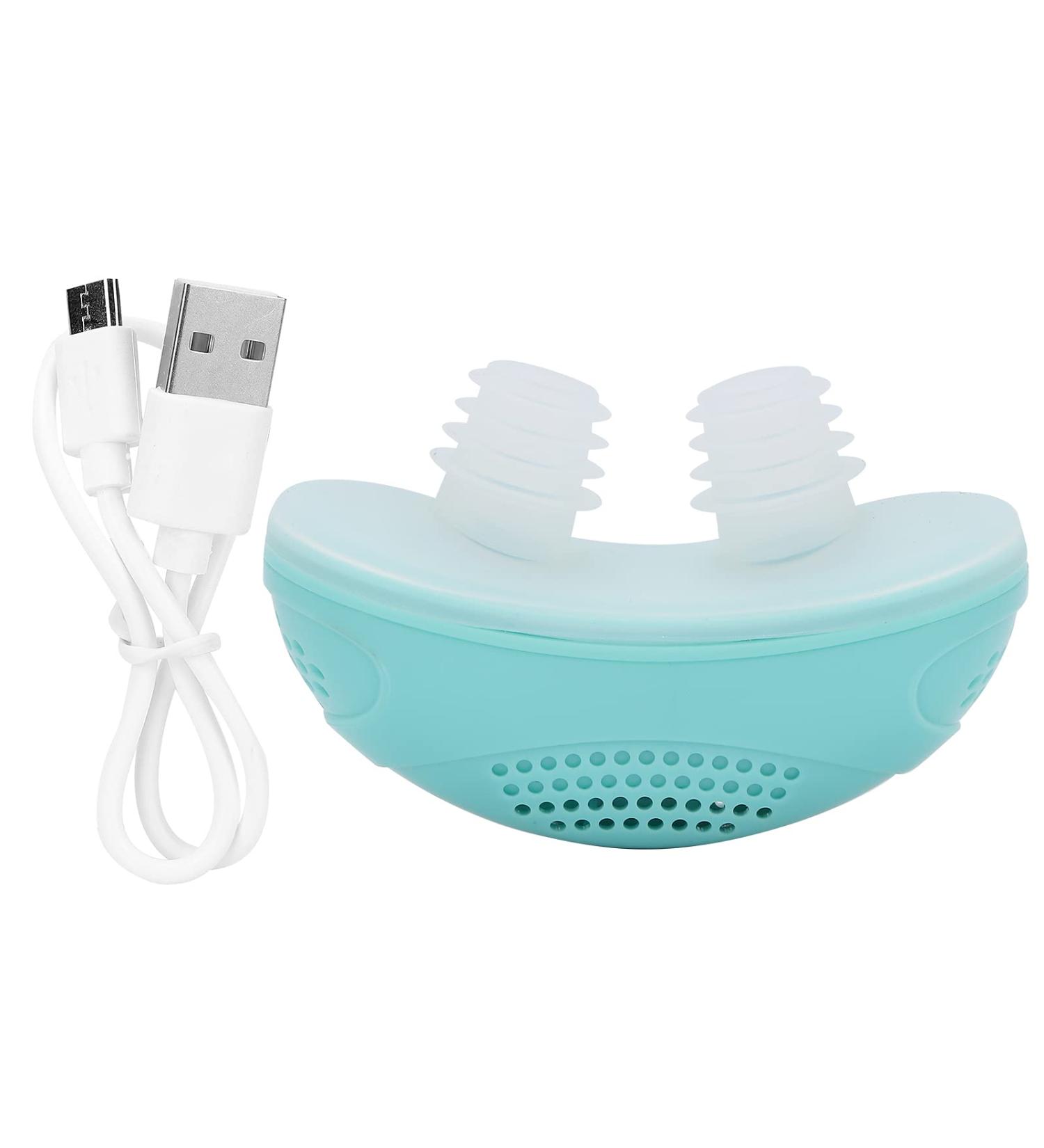 Brrnoo Anti Snoring Device - Electronic Green Nasal Vent Plugs for Better Sleep - Buy Online on GoSupps.com