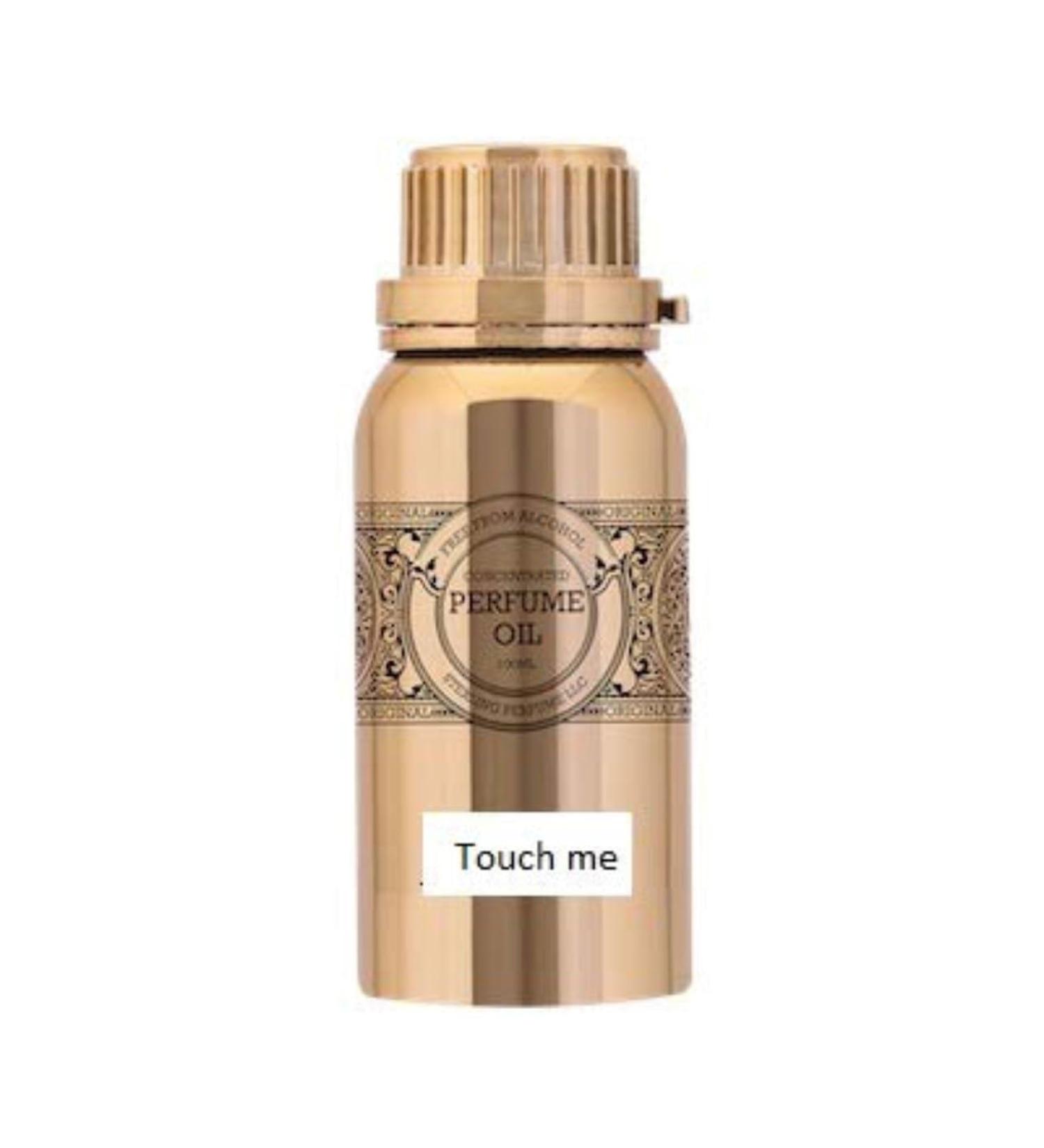 Hamidi Touch Me Pure Concentrated Perfume Oil 100 ml / 3.4 oz Attar (Ittar) For Women Alcohol Free Floral Woody Fragrance (Touch Me)