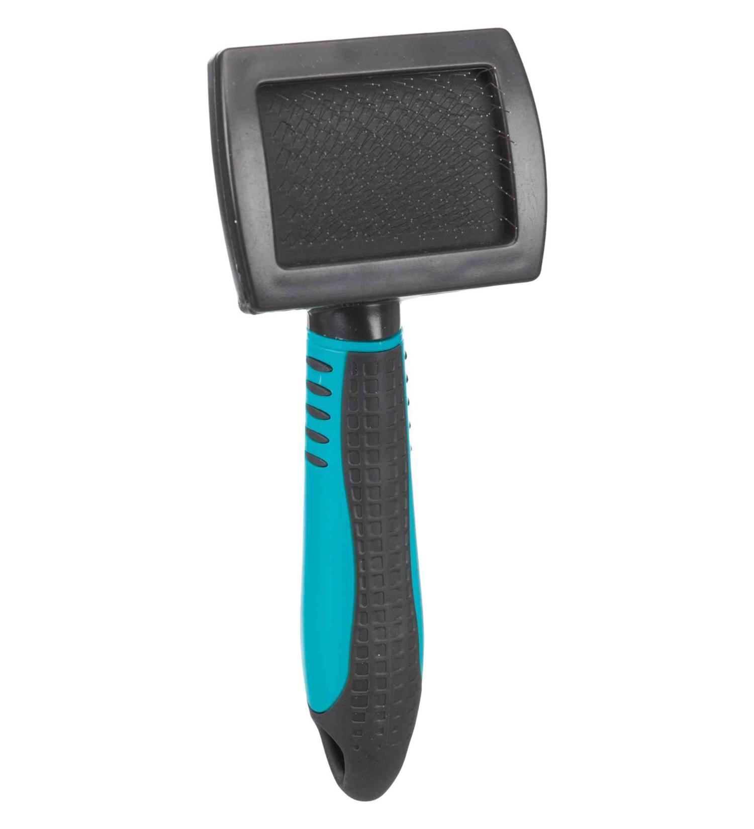 Trixie 24131 Soft Brush - 7x16 cm Plastic Pet Grooming Tool for All Breeds | International Shipping - Buy Online on GoSupps.com