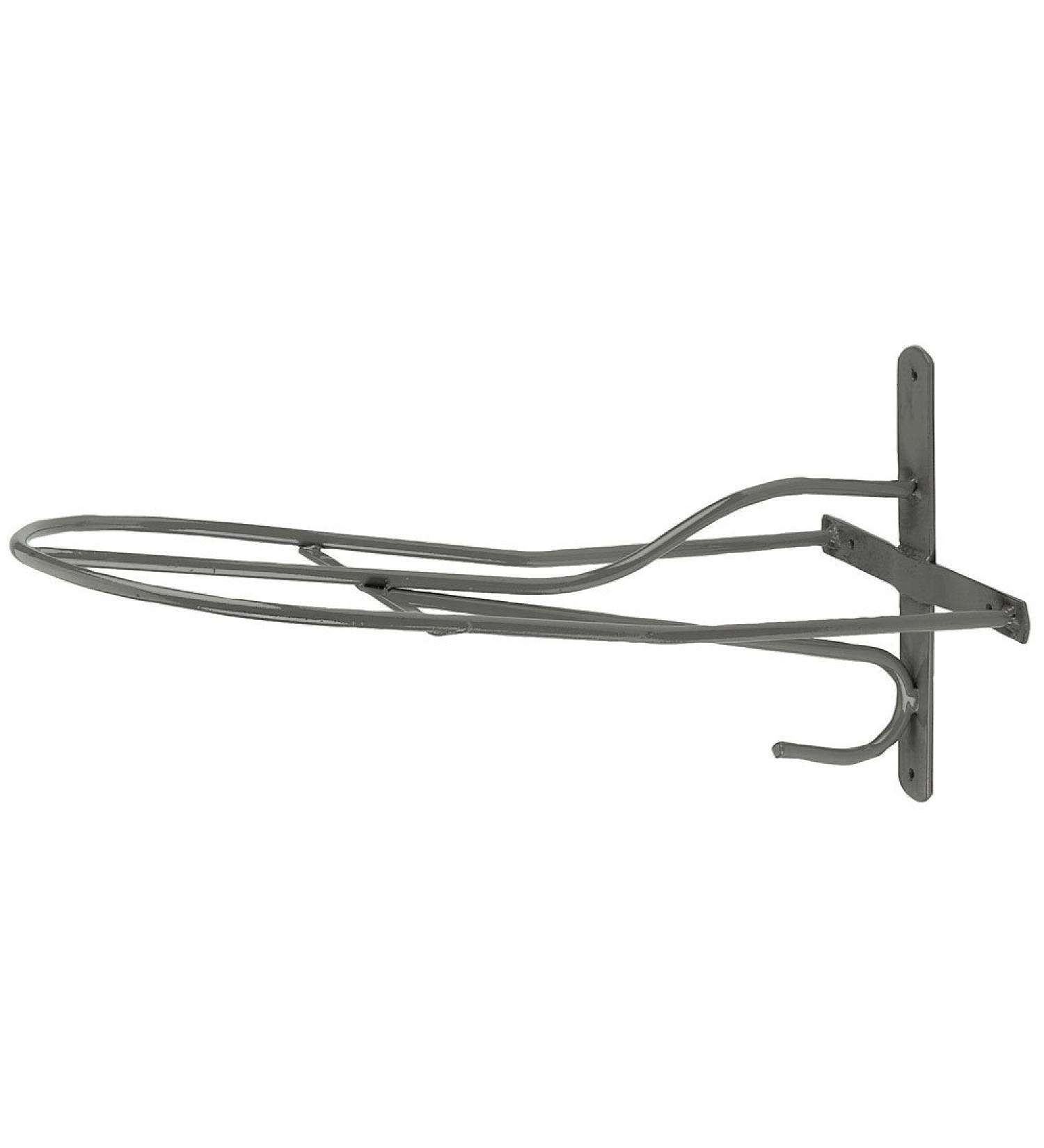 Kerbl saddle holder pearl dark grey powder-coated