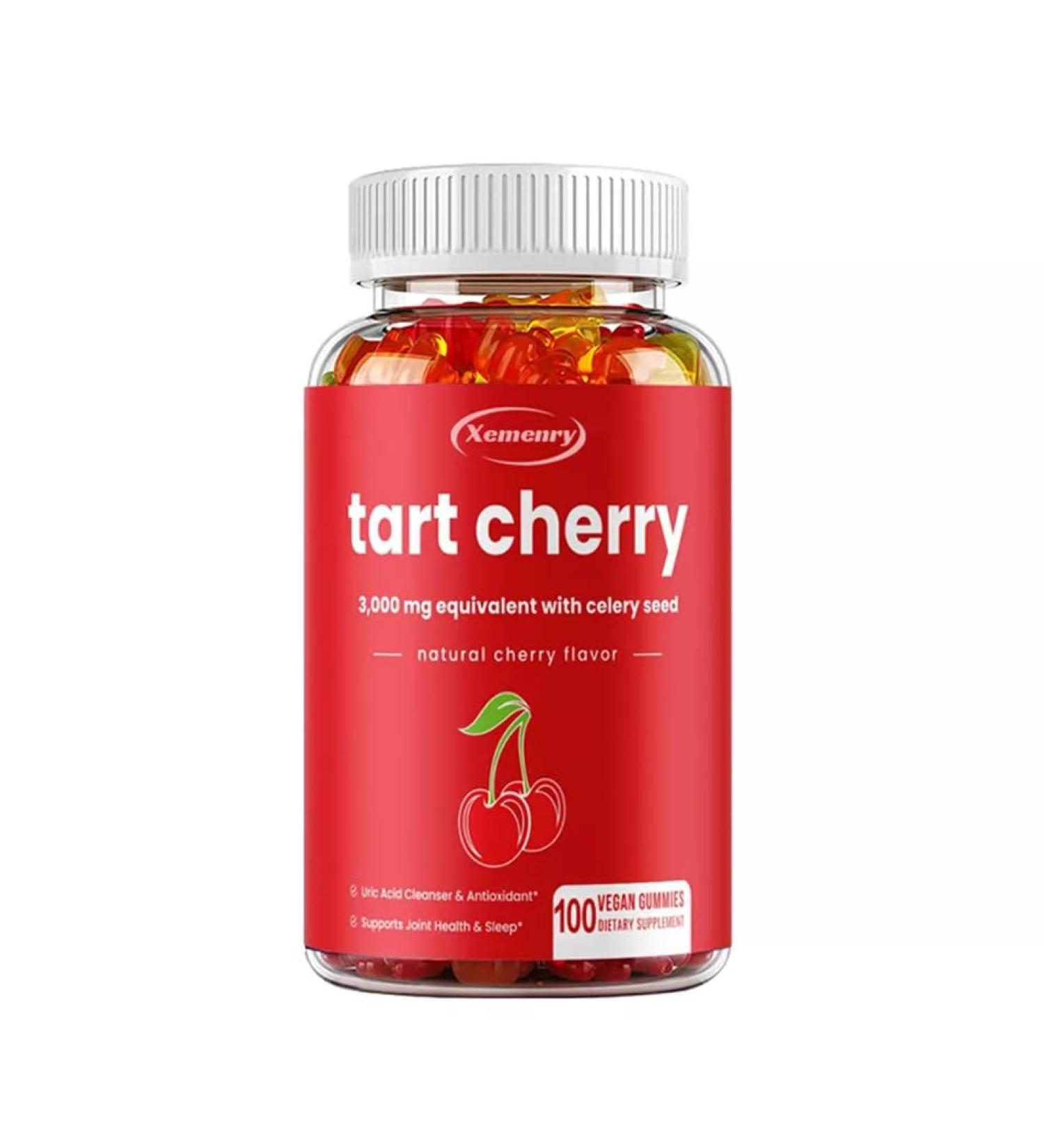 Cherry Gummies Pie 3000mg - Advanced Uric Acid Cleaner - With Celery Seeds - Buy Online on GoSupps.com
