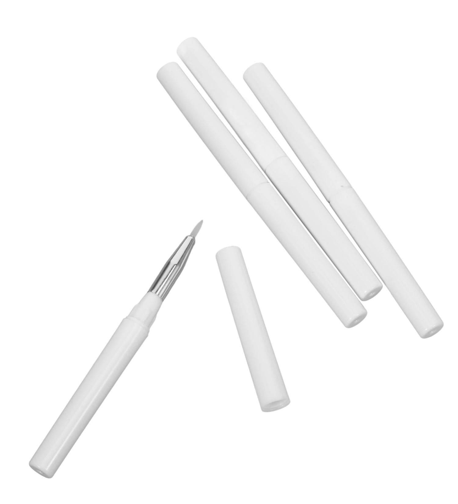 SKISUNO 4pcs Lip Glosses White Eyeshadow Makeup Brush Silicone Brush Silicone Makeup Brush - Buy Online on GoSupps.com