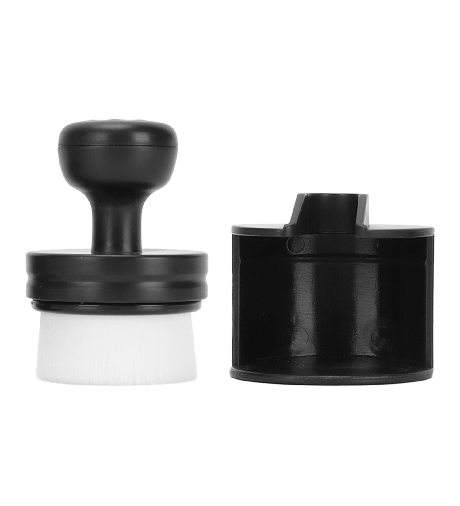 Round Liquid Foundation Brush - Flat Top Soft Hair Portable & Skin-Friendly for All Skin Types - Dustproof Cover Makeup Tool - Buy Online on GoSupps.com