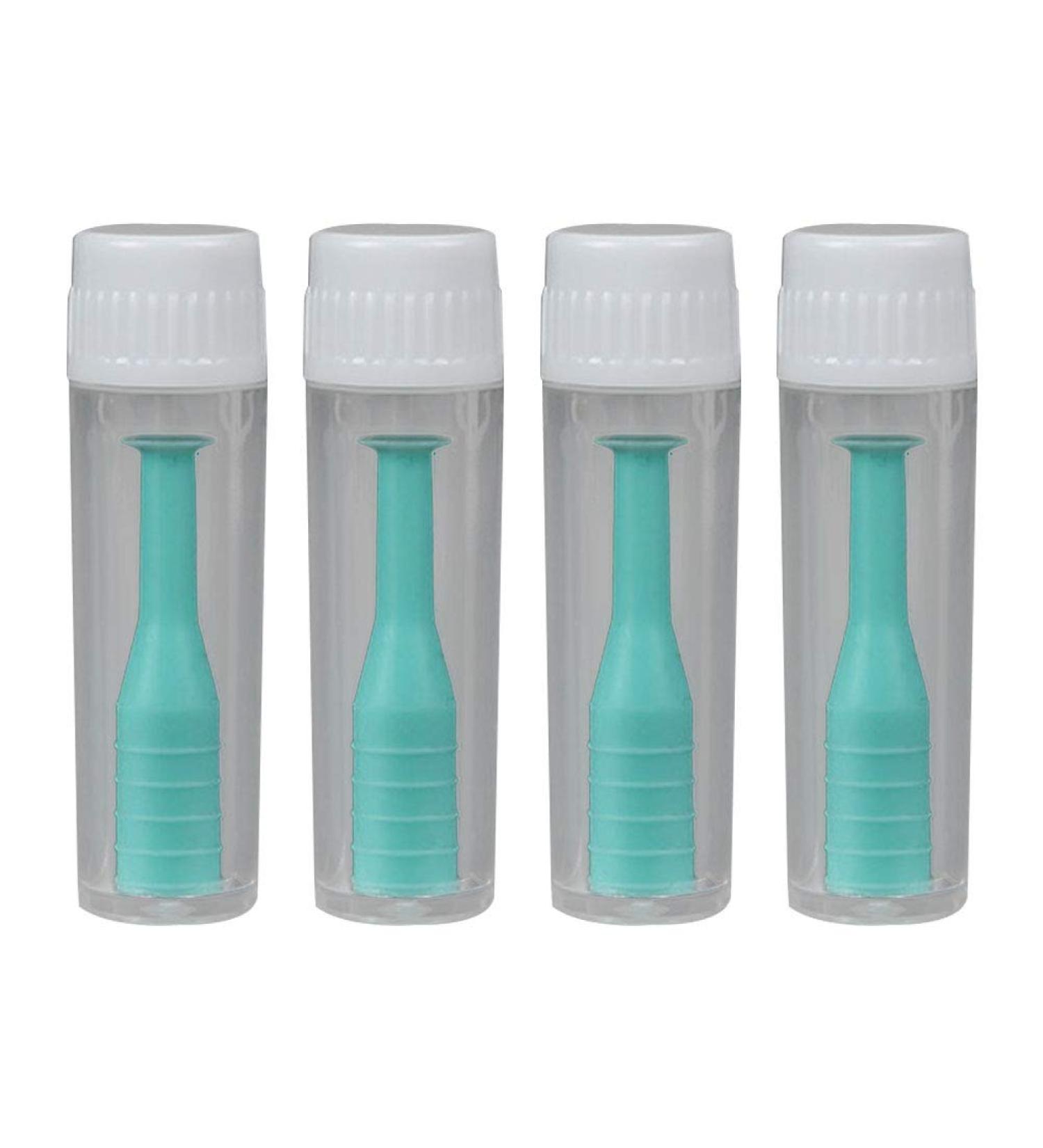 Buy Healifty Lenses Suction 4pcs - Contact Lenses Inserter & Remover Stick with Travel Bottle (Green) | International Shipping Available - Buy Online on GoSupps.com