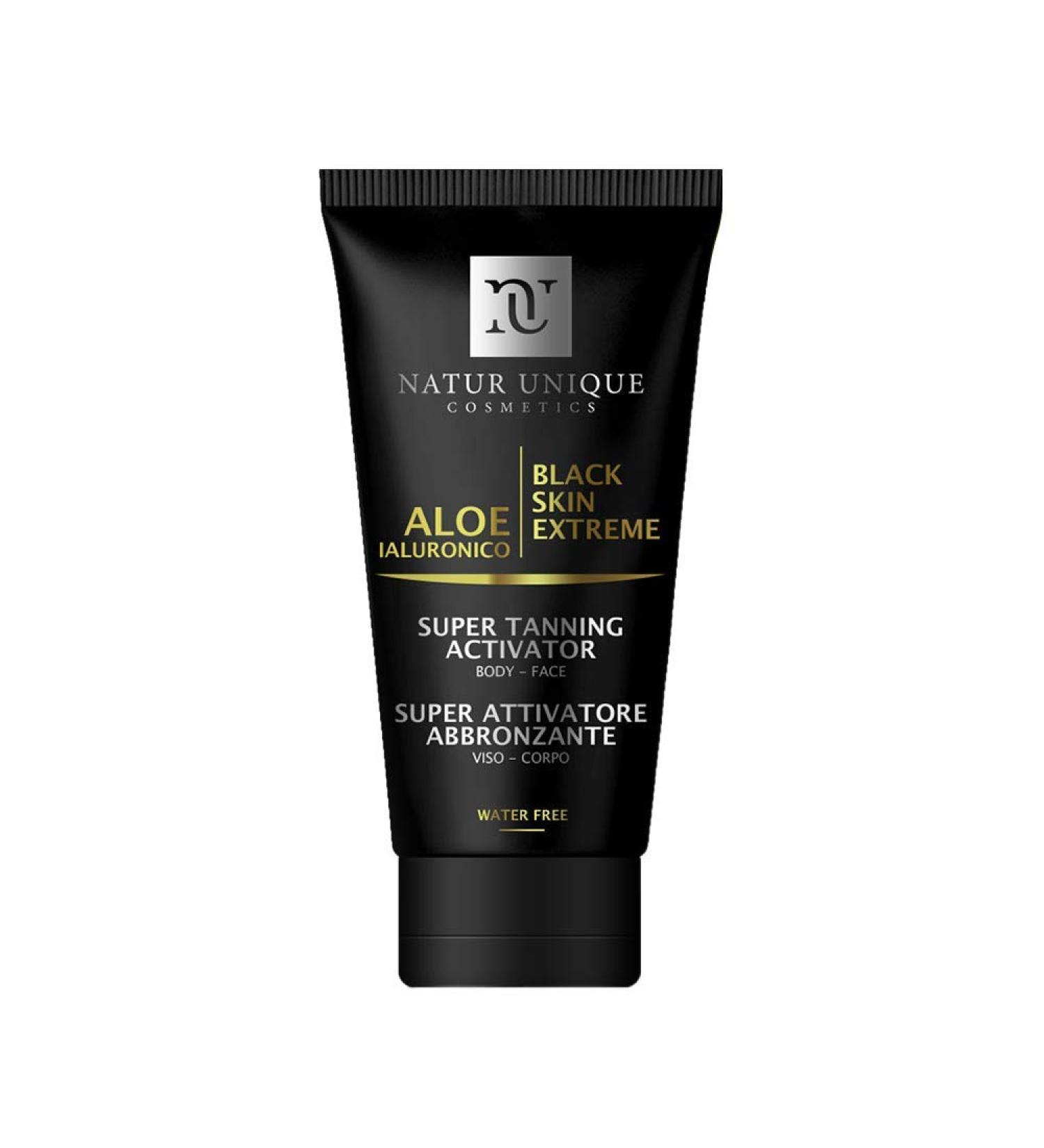 NATUR UNIQUE Natur Unique - Black Skin Extreme Super Tanning Activator Cream 40ml - Travel size perfect for hand luggage