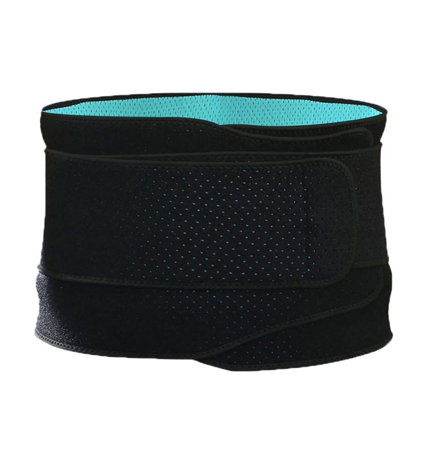 Buy Oversized Lumbar Support Waist Belt - Breathable Waist Trimmer for Weight Loss & Lower Back Protection | XL Size - Buy Online on GoSupps.com