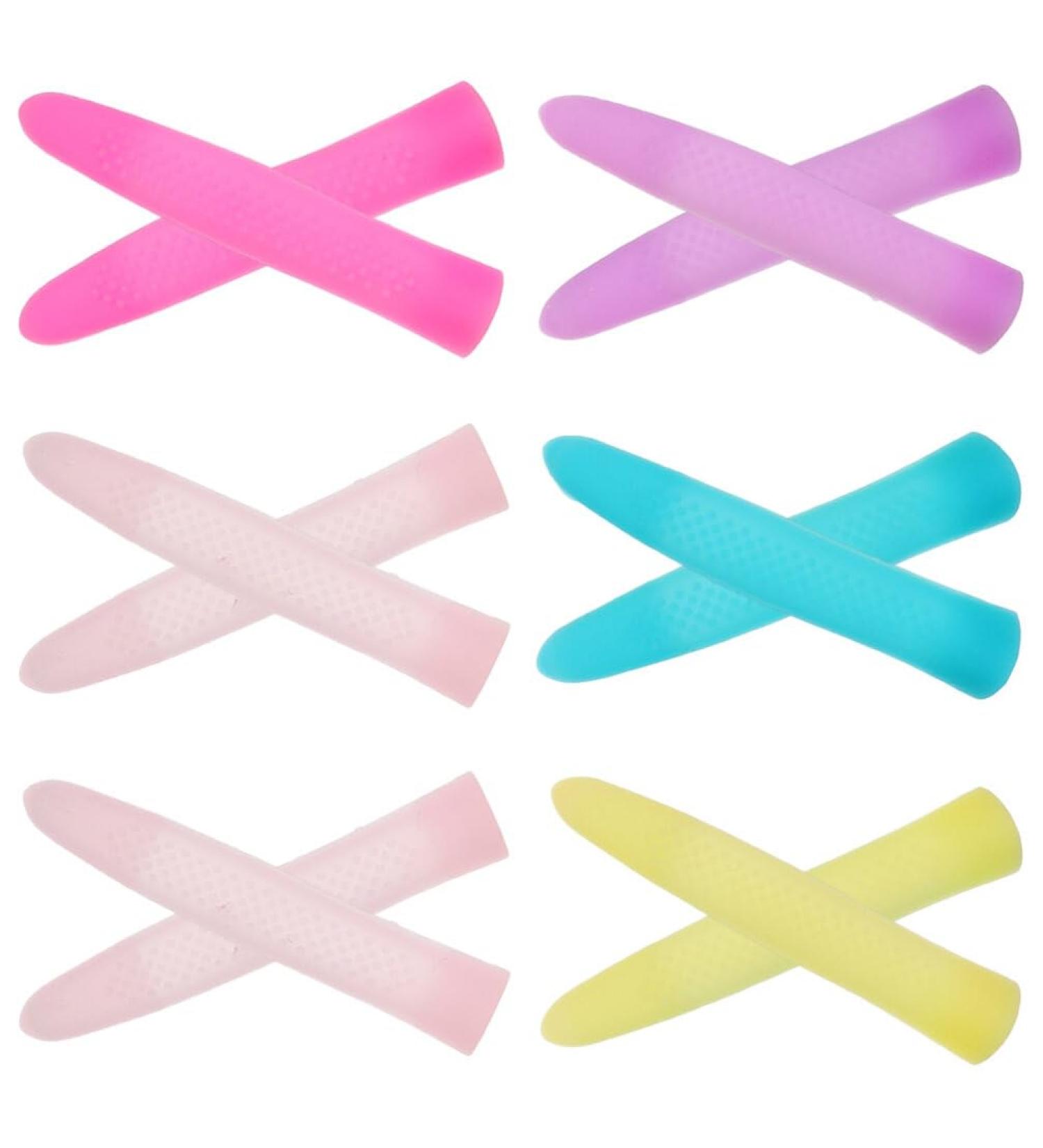 EXCEART 6 Pairs Cuticle Cover Trimmer Handle Cover Cuticle Trimmer Handle Silicone Sleeve Silicone fingertips Sleeve Manicure Tools Nail Nail Nail Polish - Buy Online on GoSupps.com