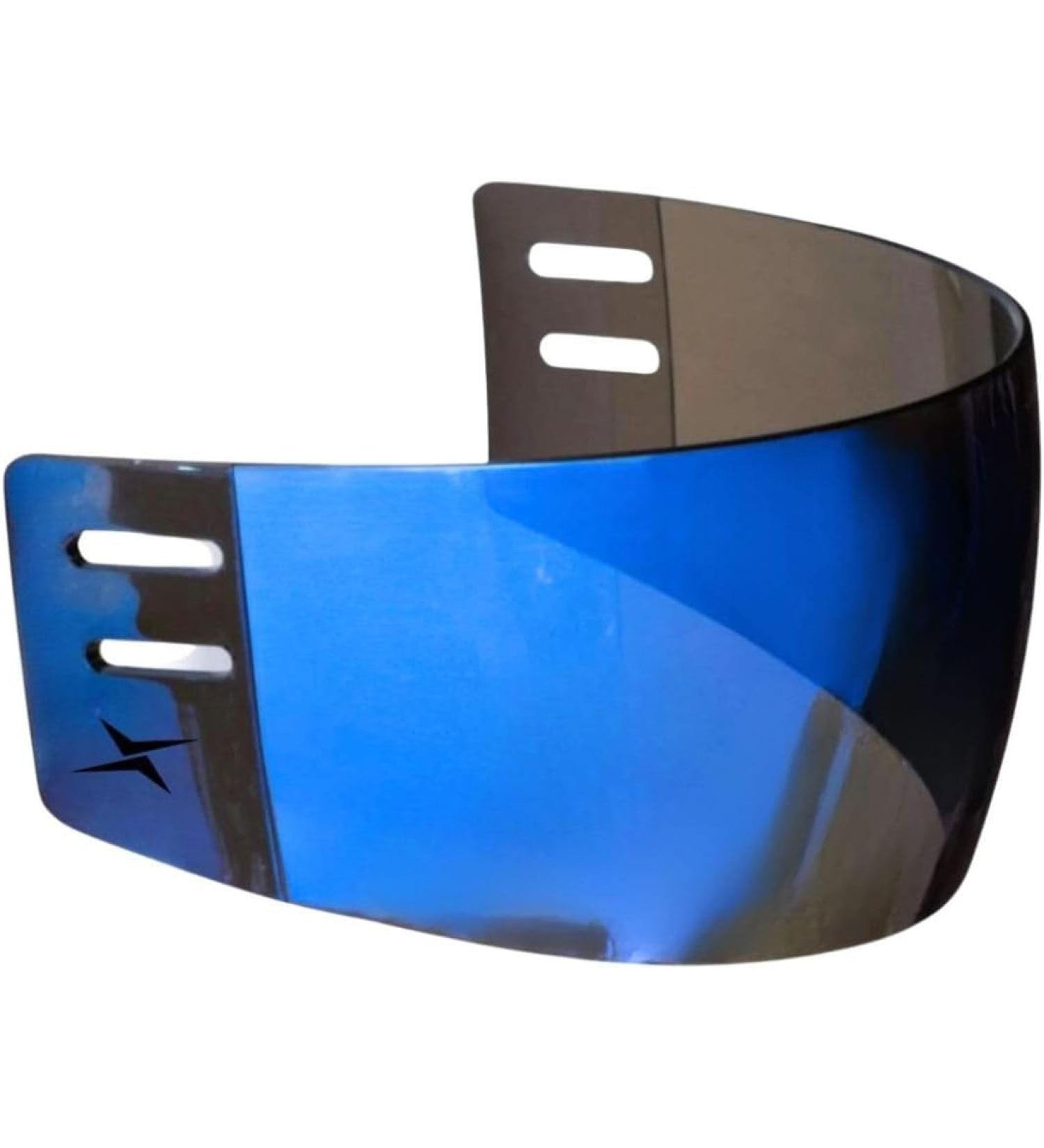 TronX S30 Blue Mirrored Anti-Scratch/Anti-Fog Hockey Helmet Visor - Buy Online on GoSupps.com