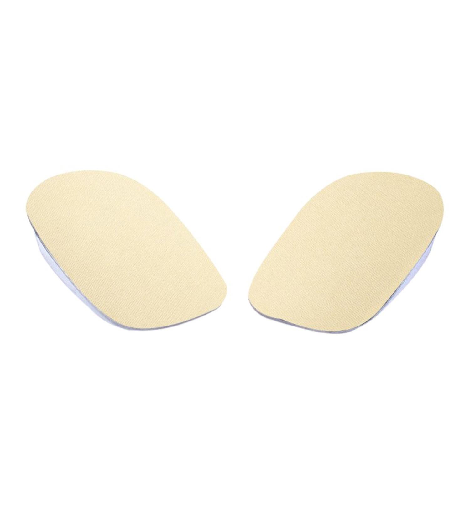 Rosenice half sole heel height insole invisible increase of 1.5 cm (Apricot)