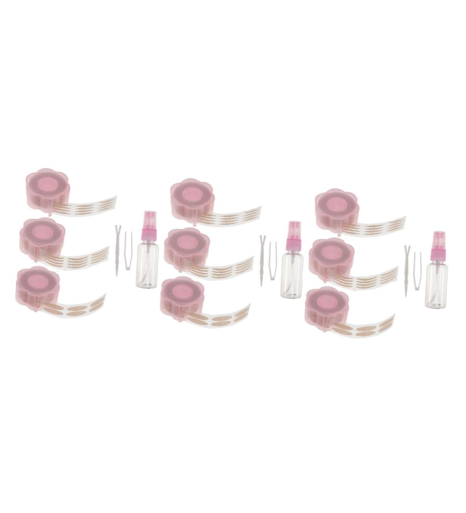 FOMIYES 3 Sets Double Eyelid Sticker Photocard Keychain Breathable Eyelid Tape Instant Eye Lift Beautifying Eye Stickers Make up Kit Lifting Belt Beautiful Eyes Pink Double Eyelid Fiber - Buy Online on GoSupps.com