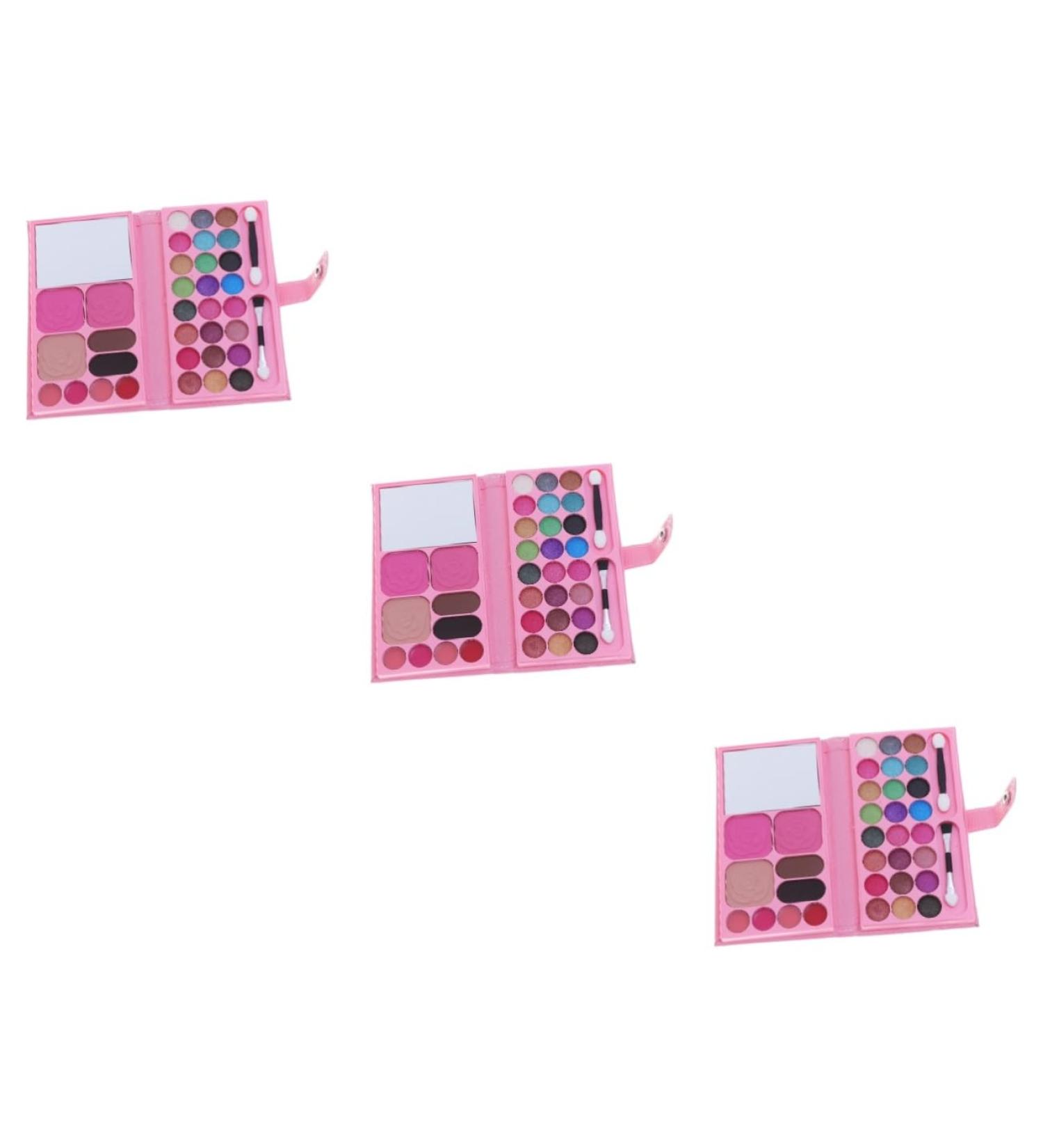 Beavorty 3pcs 33 Eyeshadow Compact Eye Shadow Palettes Eyeshadow Palette Powder 1 count (Pack of 1) As Shownx3pcs - Buy Online on GoSupps.com