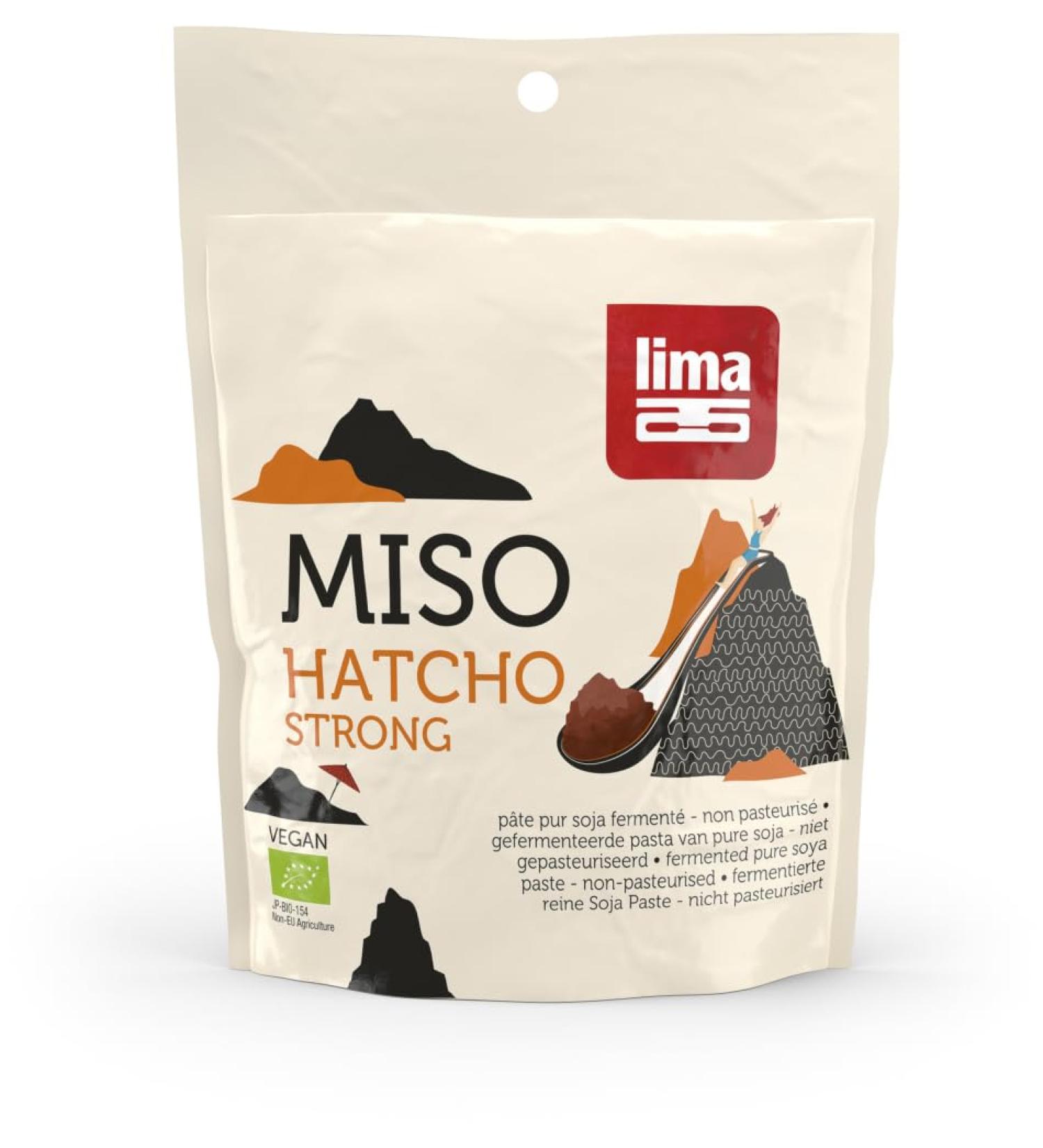 Lima Lima Organic Hatcho Miso - 6 x 300 g