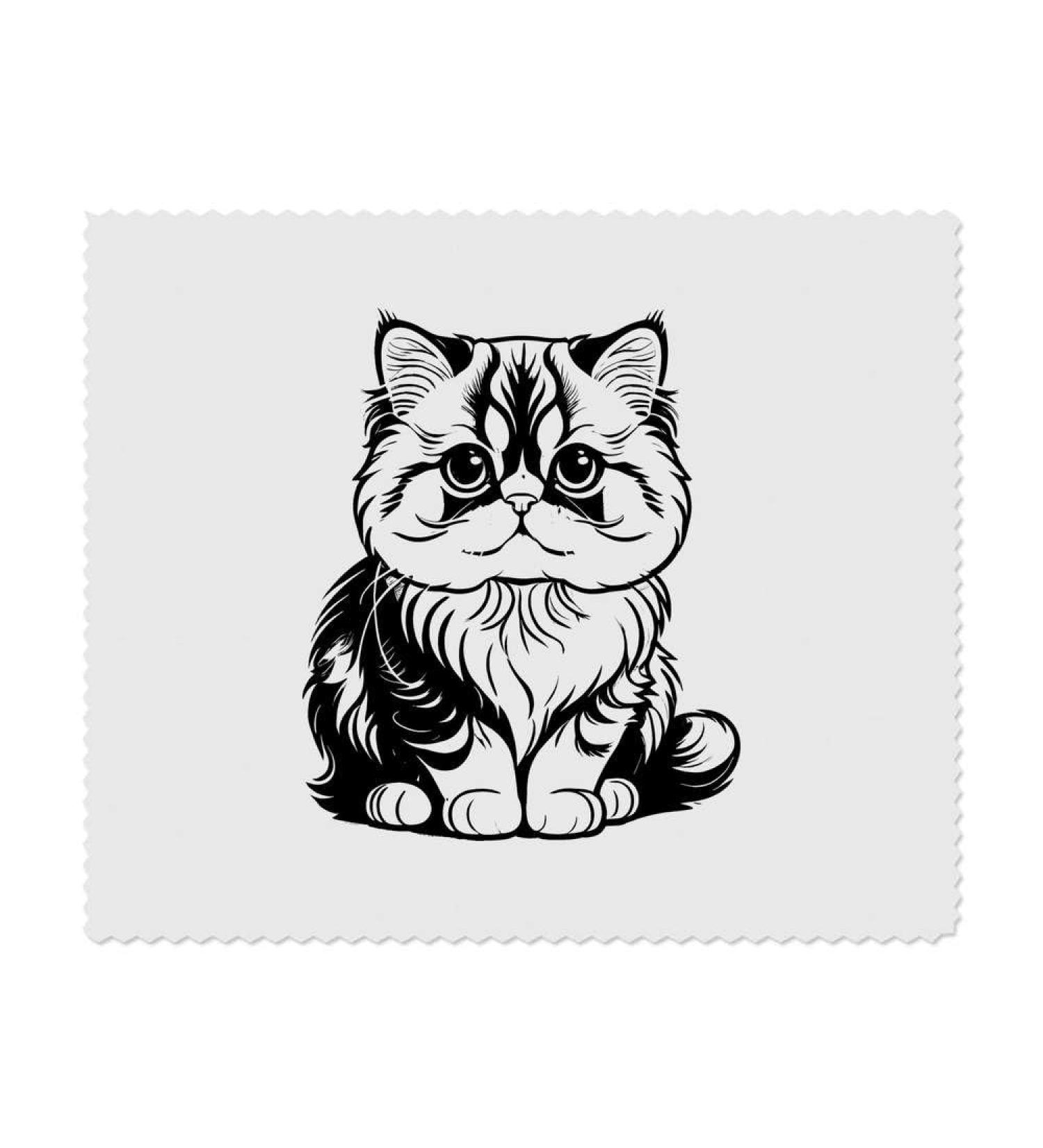 Buy 2 Persian Cat Microfiber Cleaning Cloths - Super Absorbent & Lint-Free | International Shipping Available - Buy Online on GoSupps.com
