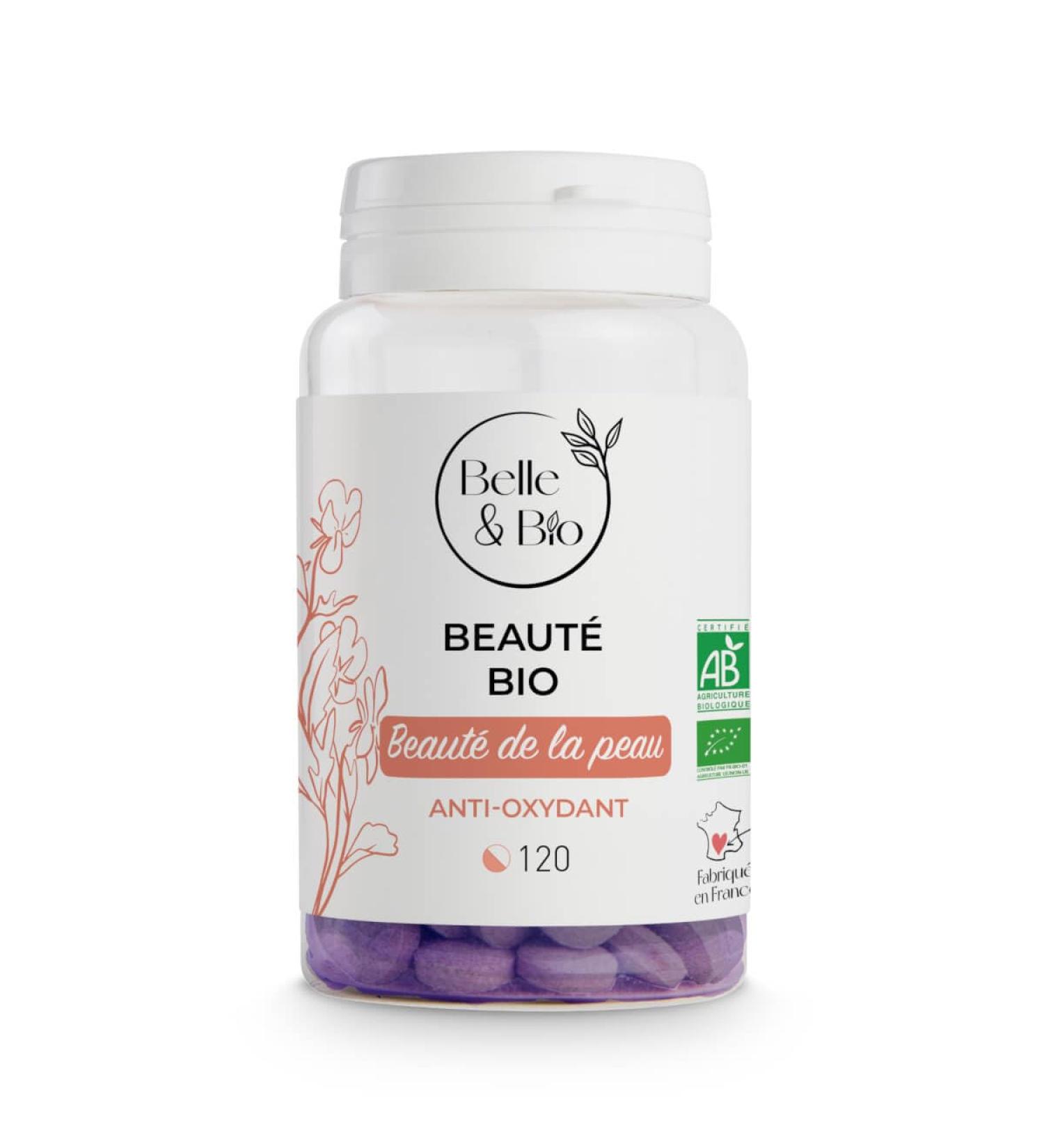 Belle&Bio Beaut Bio 120 Tablets Radiance Certified Organic by Ecocert Made in France - Buy Online on GoSupps.com