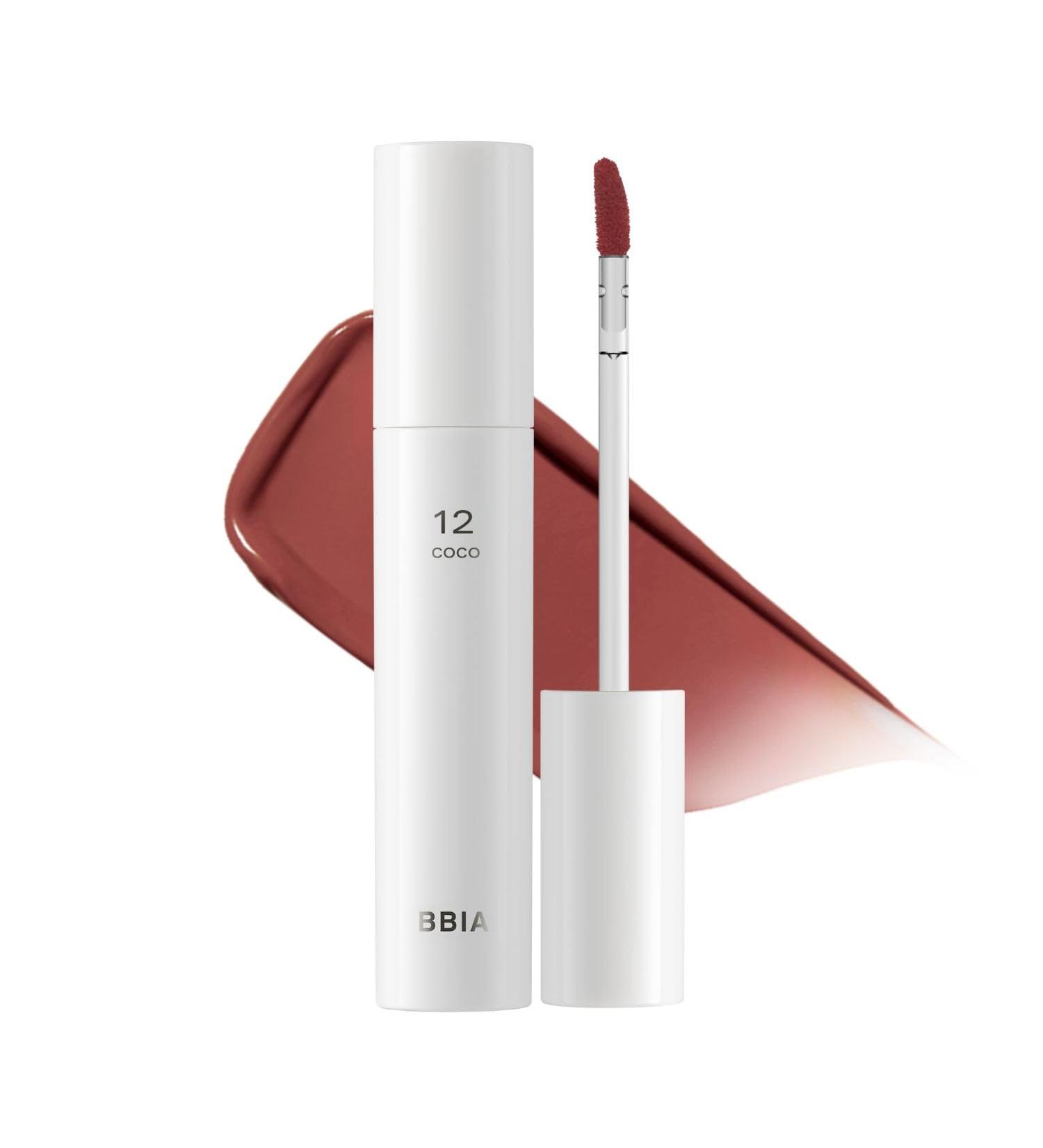 BBIA Glow Lip Tint #12 COCO - Lip Plumping Moisturizing Glossy Lip Stain | Lightweight Long-Lasting Color | Non-Sticky Comfortable Texture - International Shipping Available - Buy Online on GoSupps.com