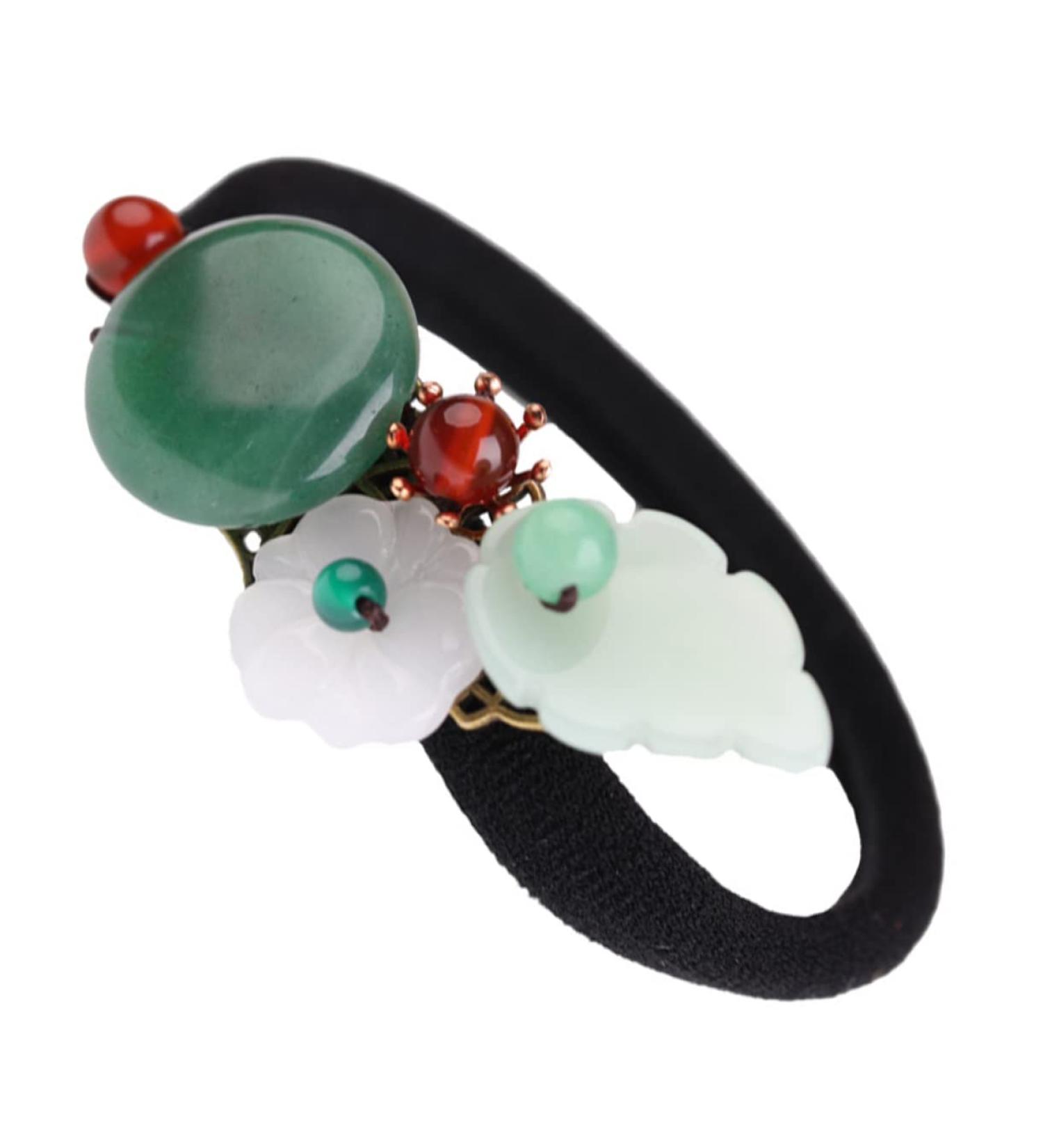 minkissy Hanfu Hair Tie Hair Scrunchie Hair Rope Antique Ponytail Holders Hair Elastics Qipao Hair Accessories Lady Ponytail Holder Headwear for Women Hair Ponytail Miss Elastic Band Hanfu - Buy Online on GoSupps.com