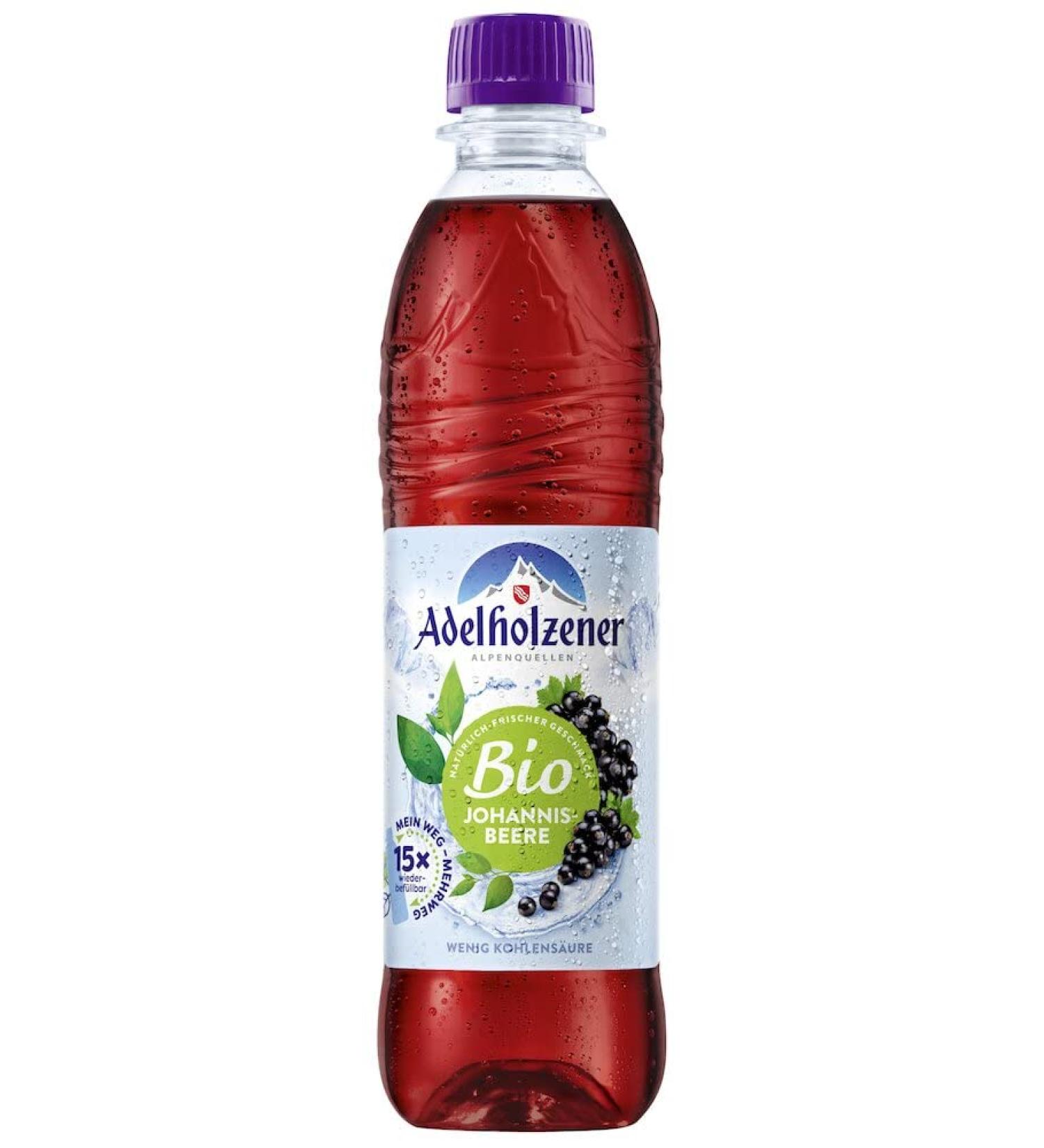 Adelholzener ORGANIC Currant (6 x 0.50 l) 500 ml (pack of 6)