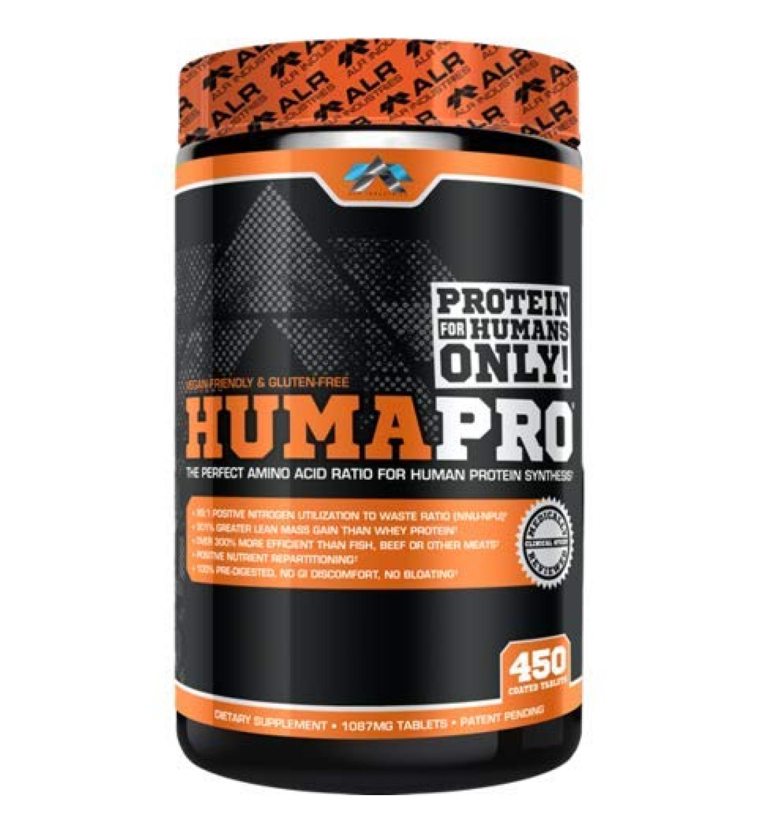 Humapro by ALR Industries Premium Protien Tablets 450 Tablets