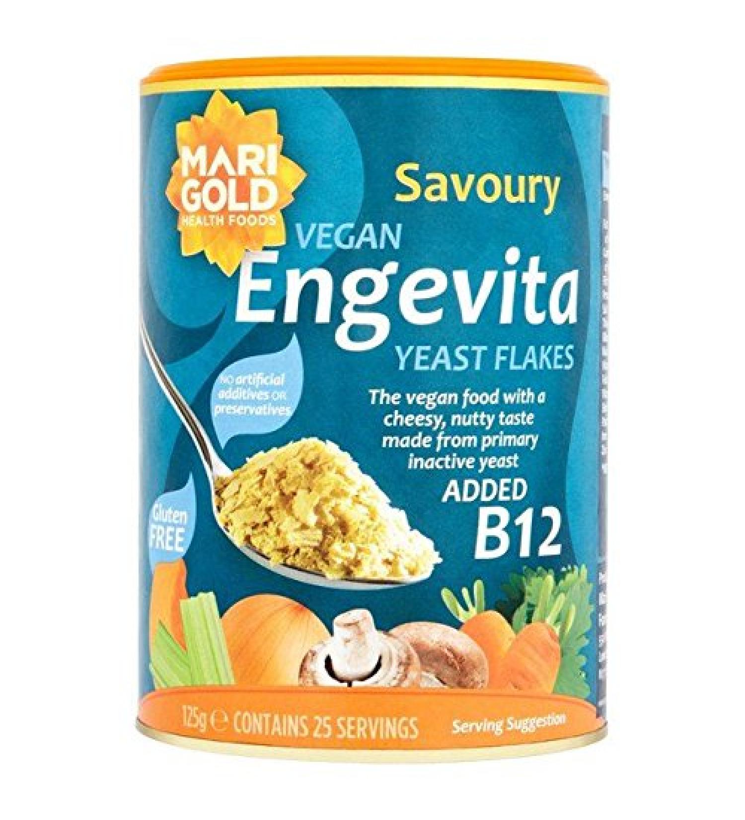 Marigold Engevita with Added B12 Yeast Flakes - 125g