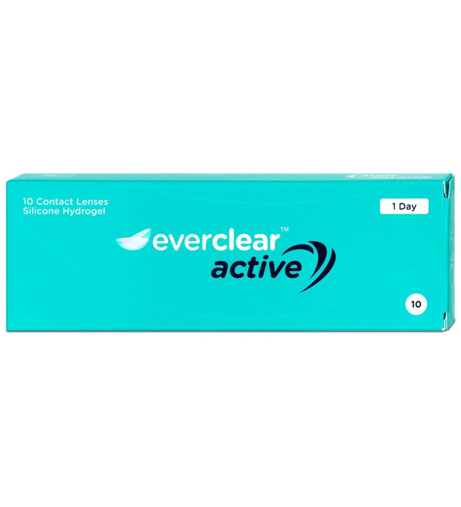 Buy Everclear ACTIVE 10pcs - BC 8.8mm DIA 14.1mm +5.00 Diopters - International Shipping Available - Buy Online on GoSupps.com