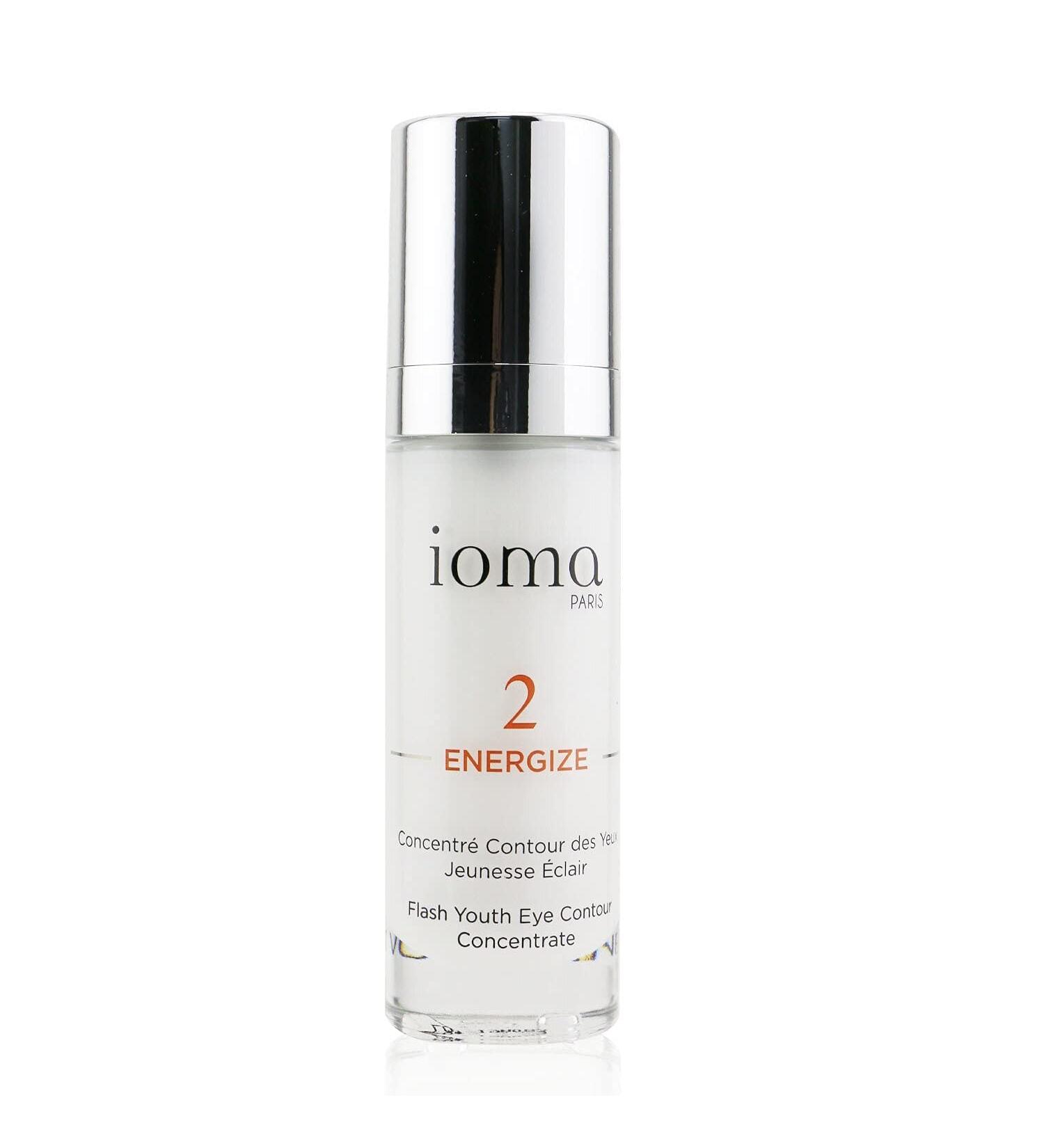 IOMA Paris ENERGIZE Flash Youth Eye Contour Care - Brightening Eye Cream for Dark Circles & Puffiness Fine Lines Reduction (30ml) - International Shipping Available - Buy Online on GoSupps.com