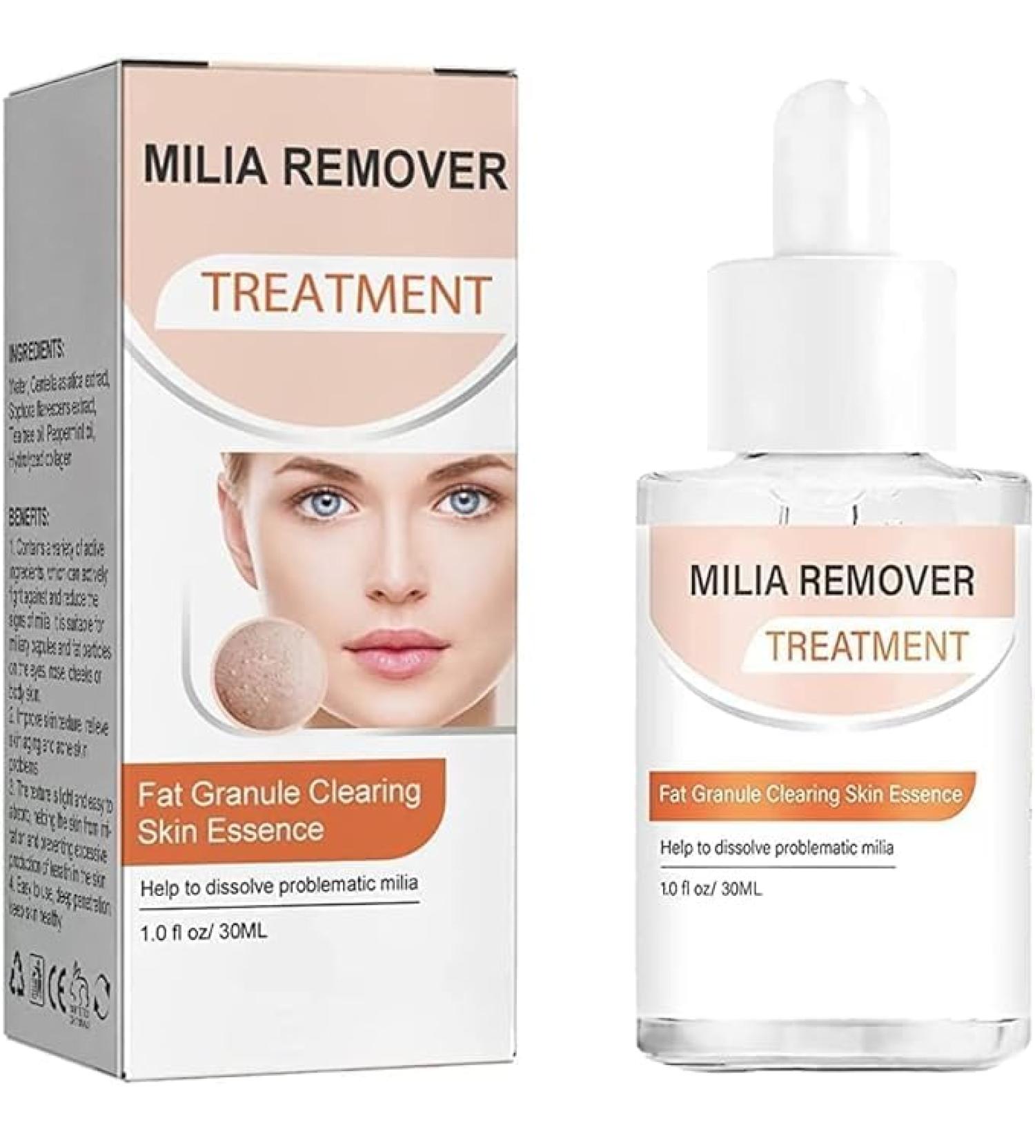 2024 New 1/2/3/4Pcs Milia Clearing Essence - Milia emover Eye Serum | Milia emover Milia Spot reatment | Miliary epair Essence | Moisturize Skin | Improve Skin Texture for All Skin Types - 30ml/1fl.oz (1pcs Milia Remover Serum) - Buy Online on GoSupps.com
