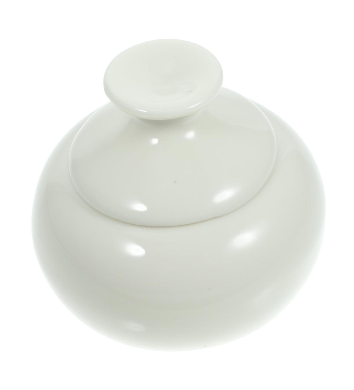 Housoutil cosmetics container Storage tank travel can mascara lip balm containers with lids skin care products cosmetic storage jar wax containers sample white cream cream jar 4.7x4.7cm White - Buy Online on GoSupps.com