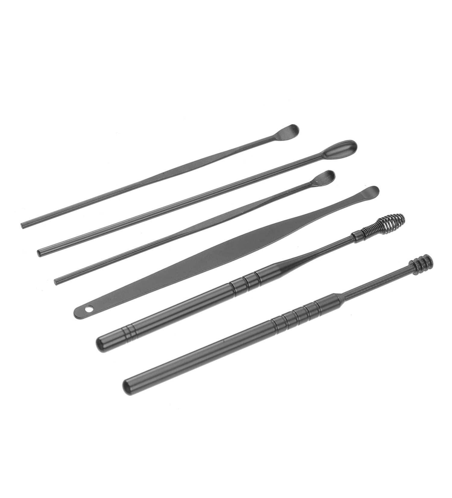 VILLCASE 2 Sets Ear Picking Tool Ear Cleaning Tools Tool Box Kit Cleaning Kits Spiral Spring Ear Cleaner Ear Spoon Ear Tool Case Spiral Ear Clean Tool Stainless Steel Earpick Ear Picks Care - Buy Online on GoSupps.com