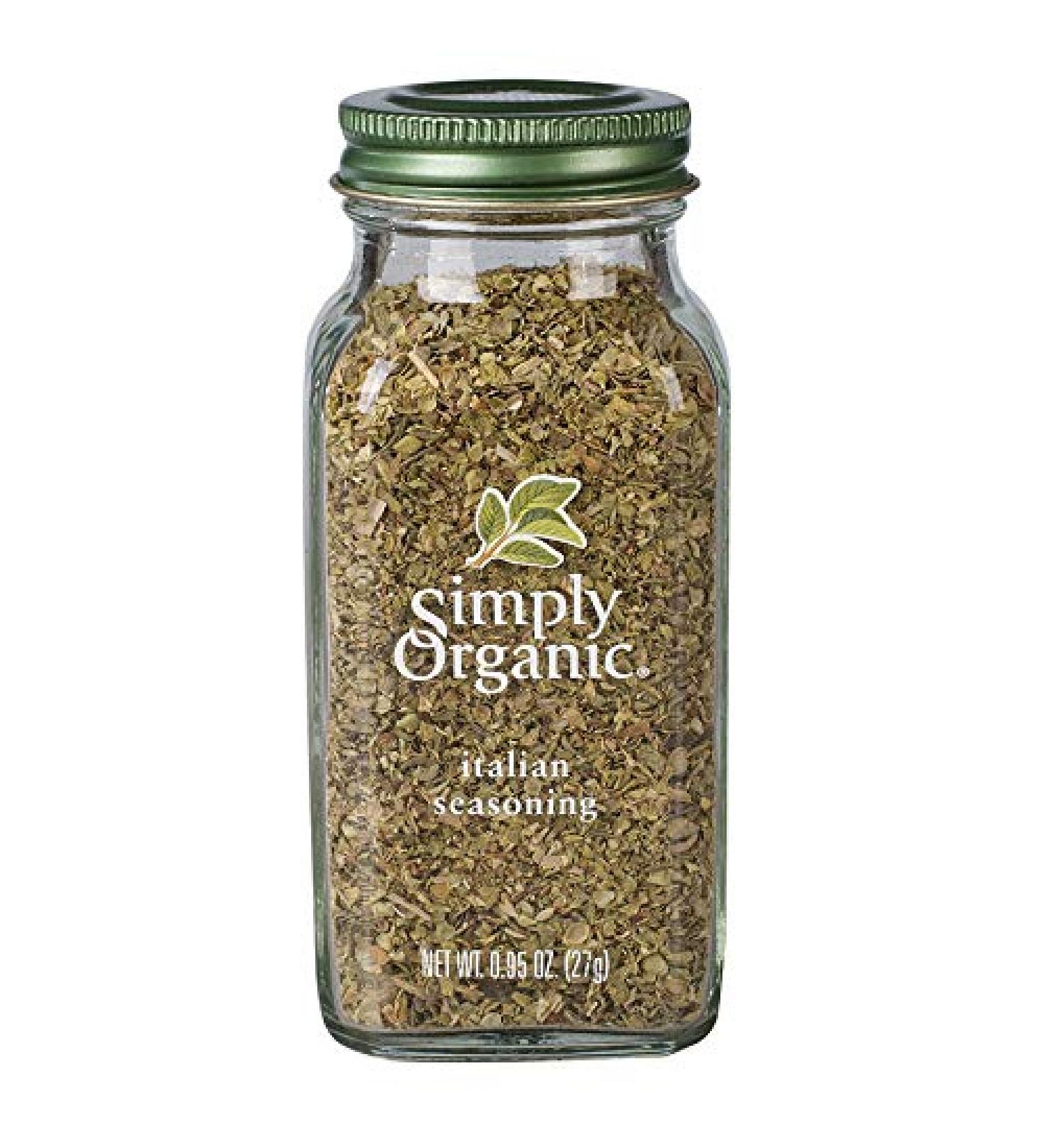 Simply Organic Italian Seasoning 0.95 oz | Authentic Flavor for Cooking - Buy Online on GoSupps.com
