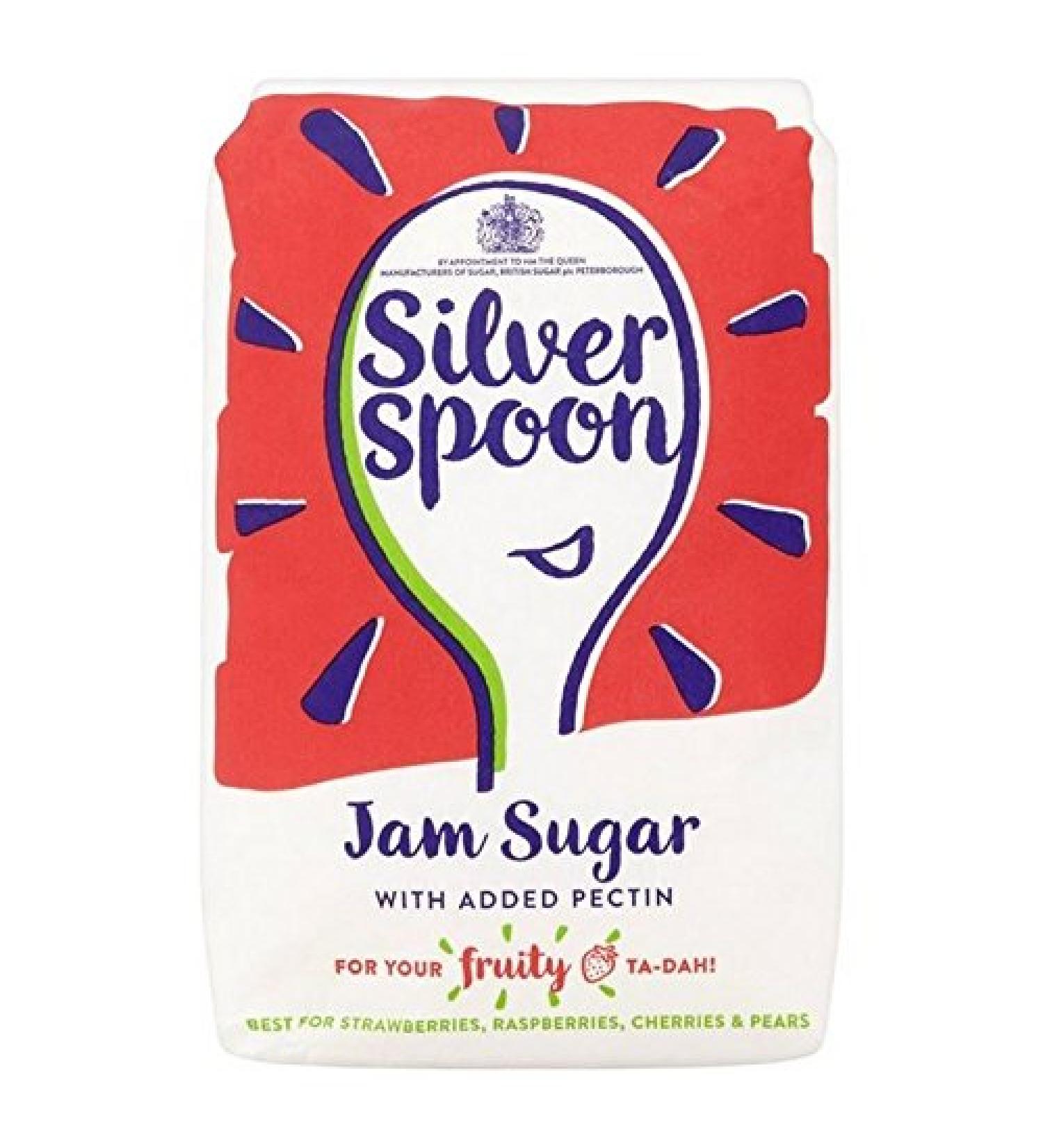 Silver Spoon Sugar Jam Spoon Silver 1 kg (Pack of 2)
