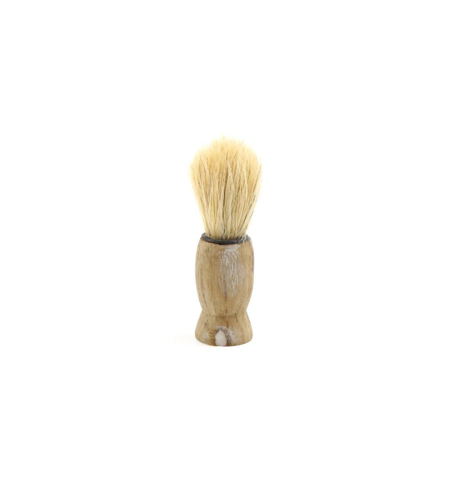 Ruilogod 8cm Bristle Wooden Handle Beard Mustache Brush - Portable Grooming Tool for Men - Buy Online on GoSupps.com