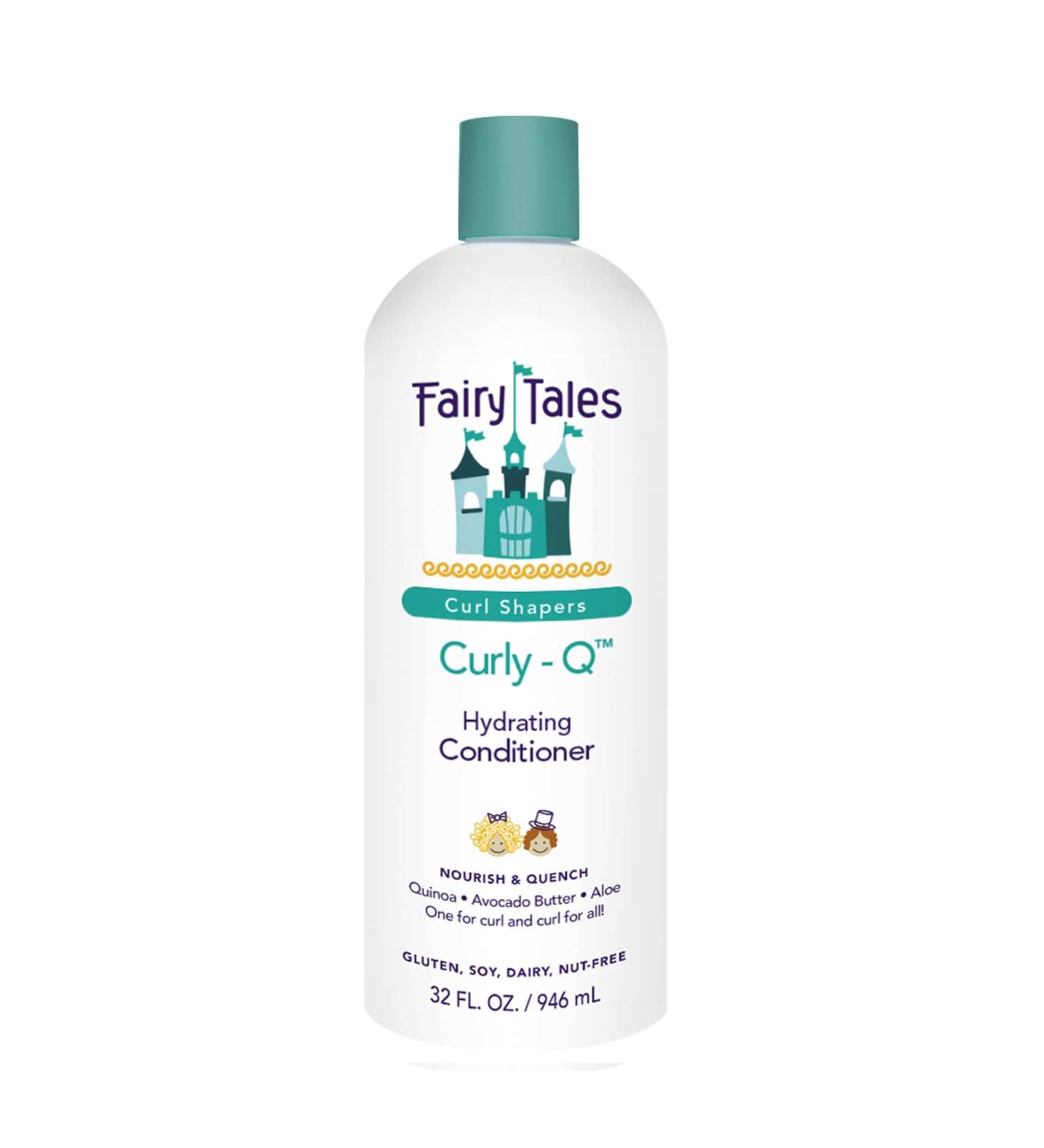 Fairy Tales Curly Q Kids Conditioner - Hydrating Paraben-Free Sulfate-Free Gluten-Free - Ideal for Curly & Multi-Cultural Hair Types - 32 oz - Buy Online on GoSupps.com