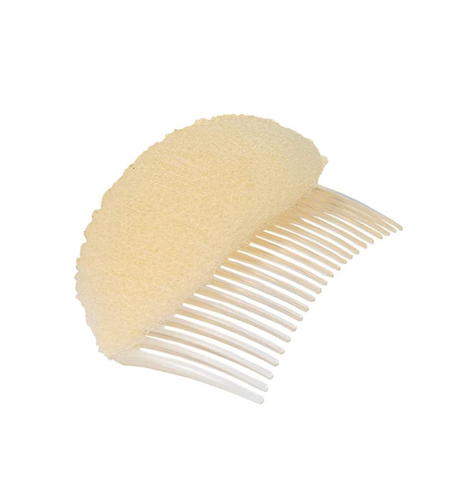 2PCS Sponge Hair Bump Inserts - Volume Boosting Hair Comb Bases for Women - Beige Hair Styling Tools - Buy Online on GoSupps.com