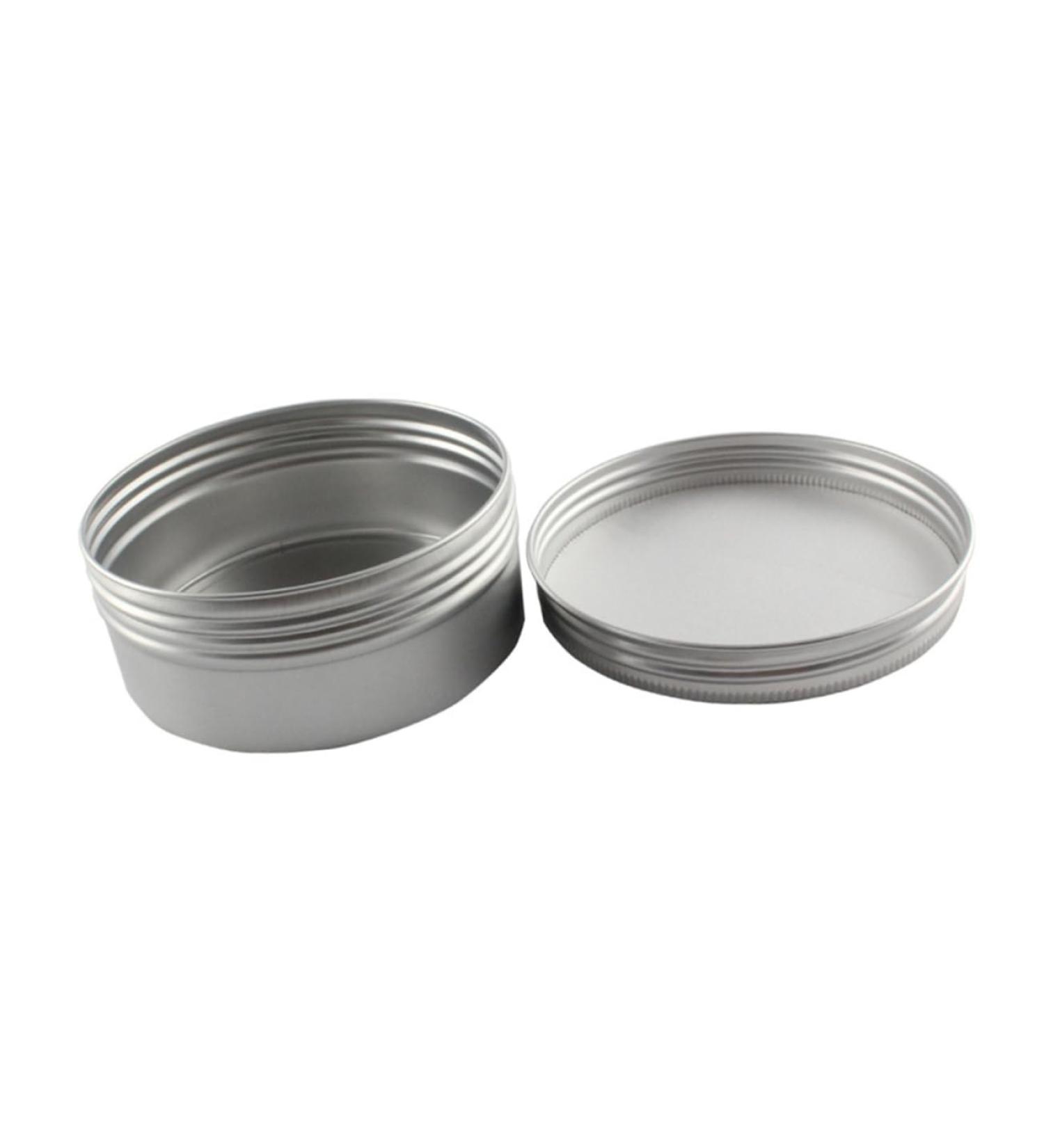 minkissy Box Cosmetic Jars Cosmetic Travel Jar Lip Balms Travel Toiletries Containers Storage Cubes with Lid Aluminum Tin Containers Clear Empty Can Container Small Aluminum Cans with Lids - Buy Online on GoSupps.com