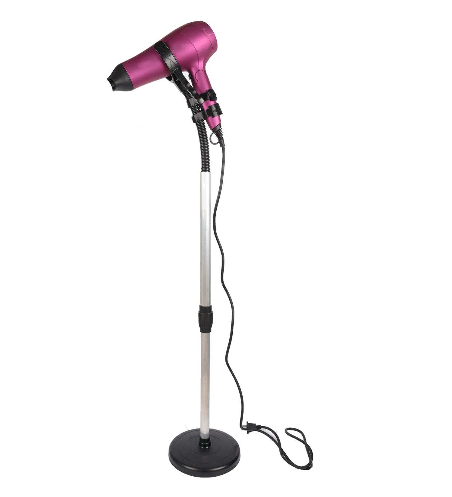 Osring Adjustable Hands Free Hairdryer Holder Stand | 360 Rotation | Blow Dryer Styling | Hair Drying Stand - Buy Online on GoSupps.com