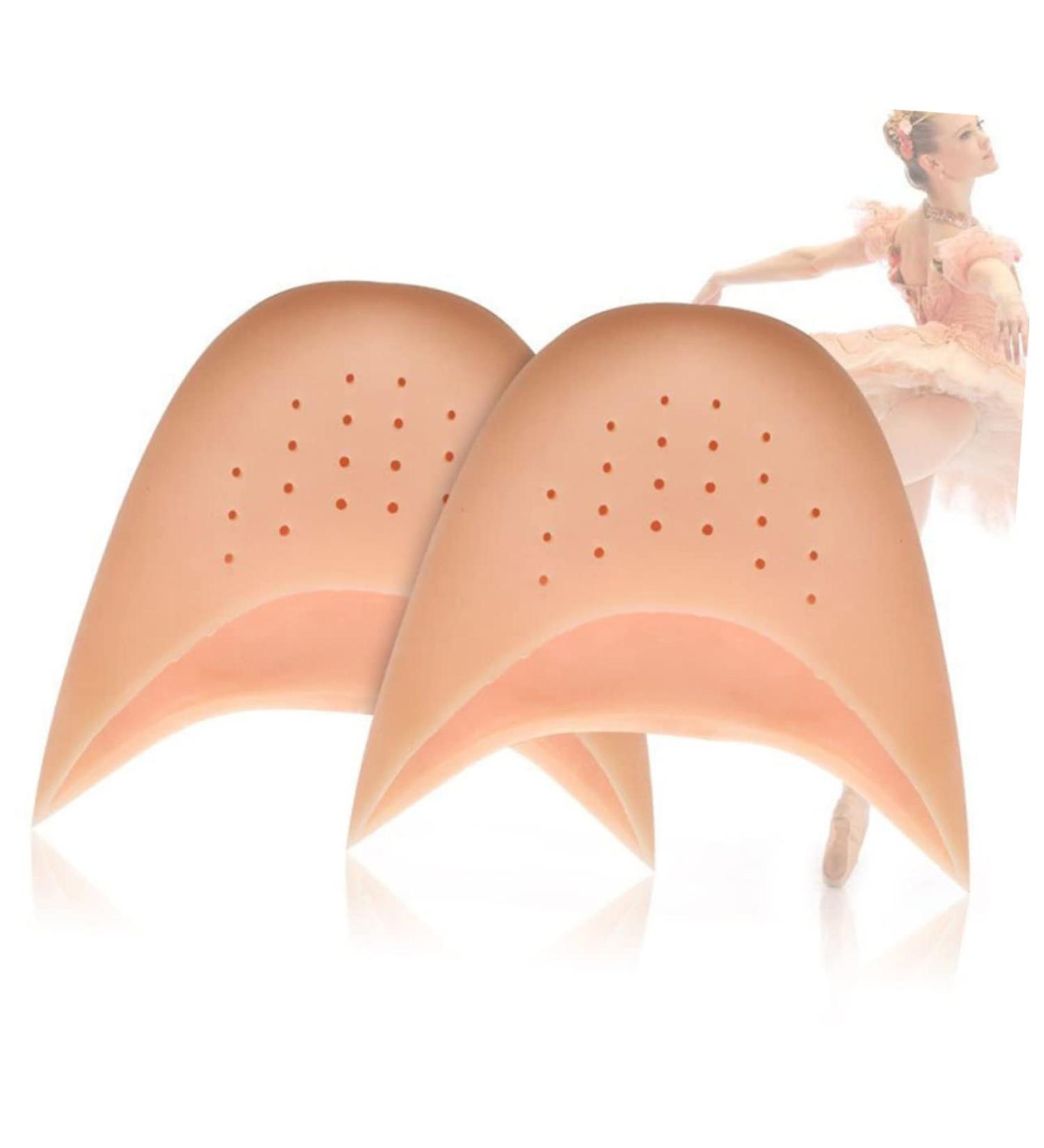 Homoyoyo Silicone Gel Toe Protectors for Women - Non-Slip Invisible Toe Socks for Mules, Heels, Ballet Shoes - Medium Size - Buy Online on GoSupps.com