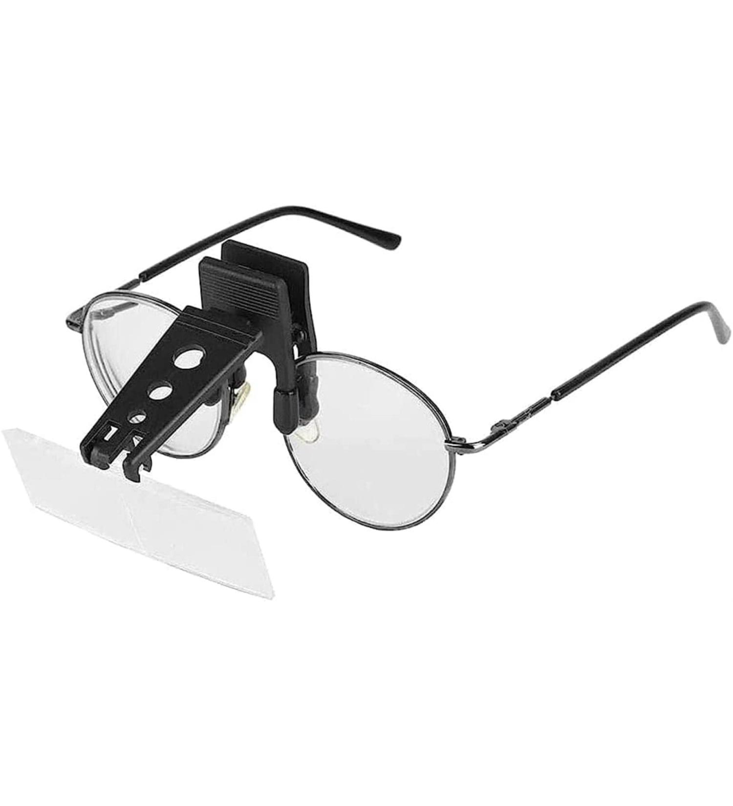 Professional 5X 2.5X 3.5X Magnification Plastic Case Clip-On Glasses Type Magnifier Full of Stars - Buy Online on GoSupps.com