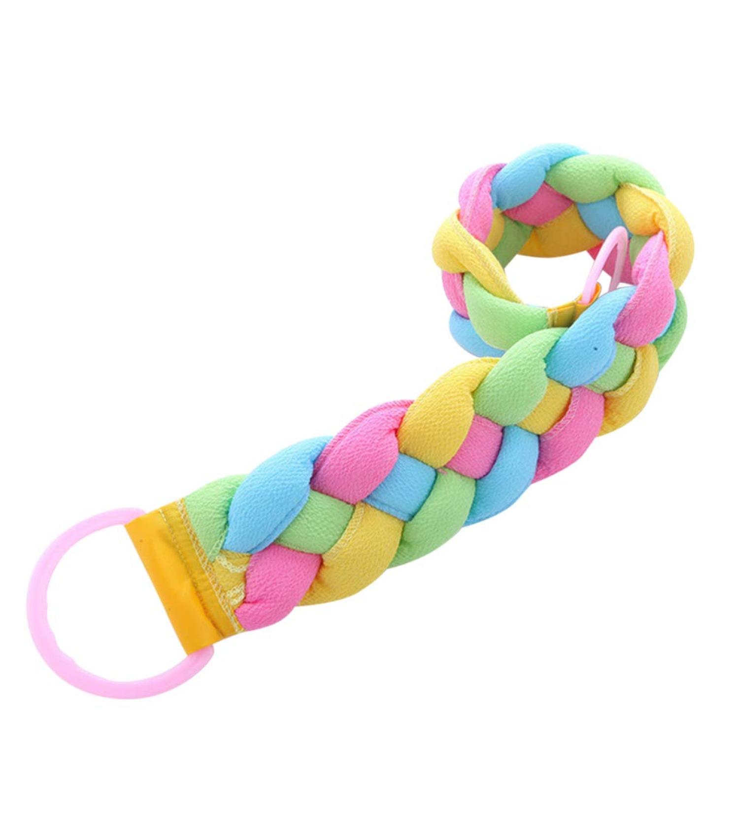 TOPBATHY Back Scrubber: Exfoliating Body Scrub Braided Loofah Stretch | Bath Shower Mesh Sponge - Buy Online on GoSupps.com