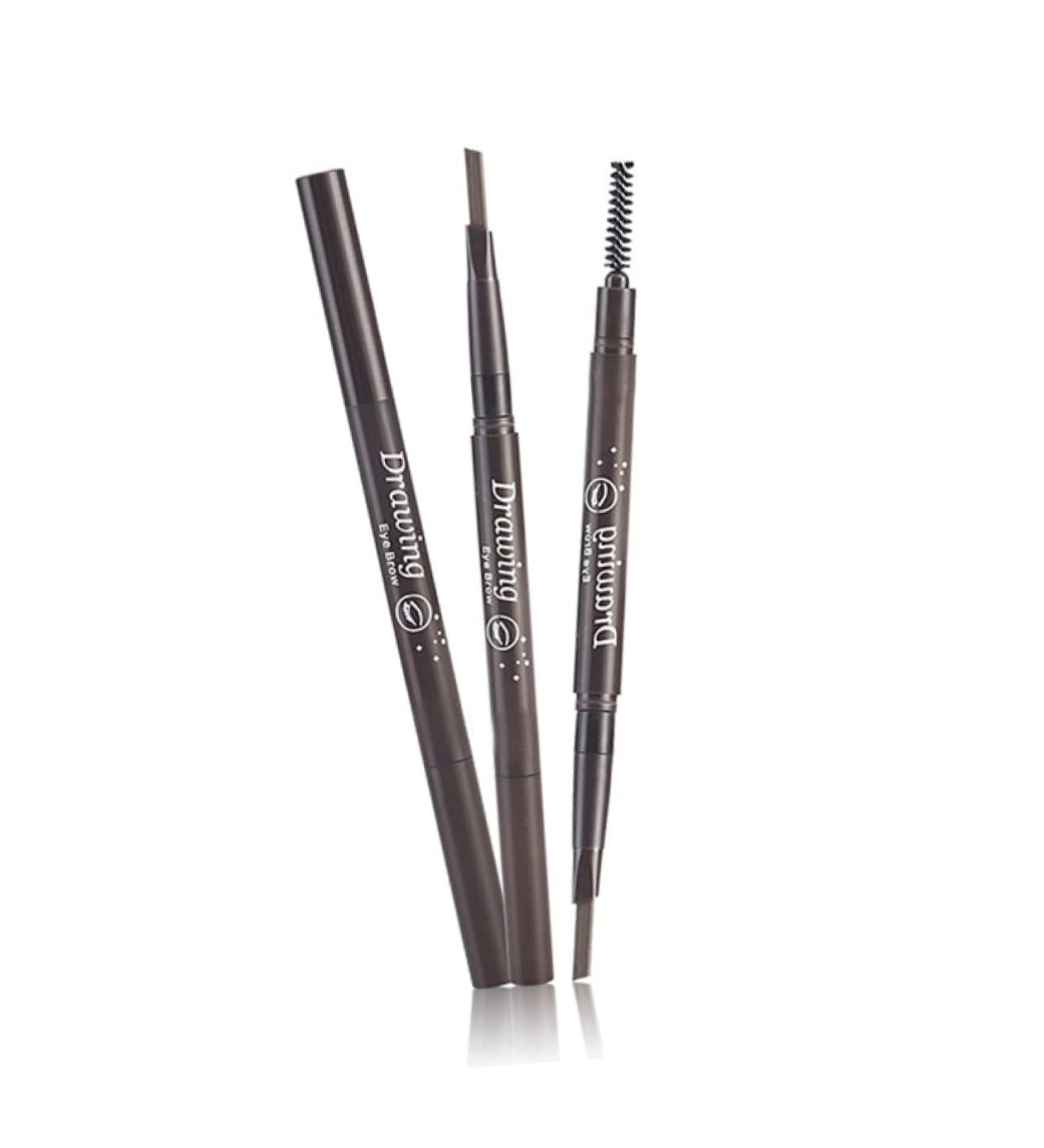 POPETPOP 2 1 Waterproof Eyebrow Pen Eyebrow Pencils Eyebrow Brush Eye Brow Brush To Rotate Double Head 1 count (Pack of 1) As Shown - Buy Online on GoSupps.com