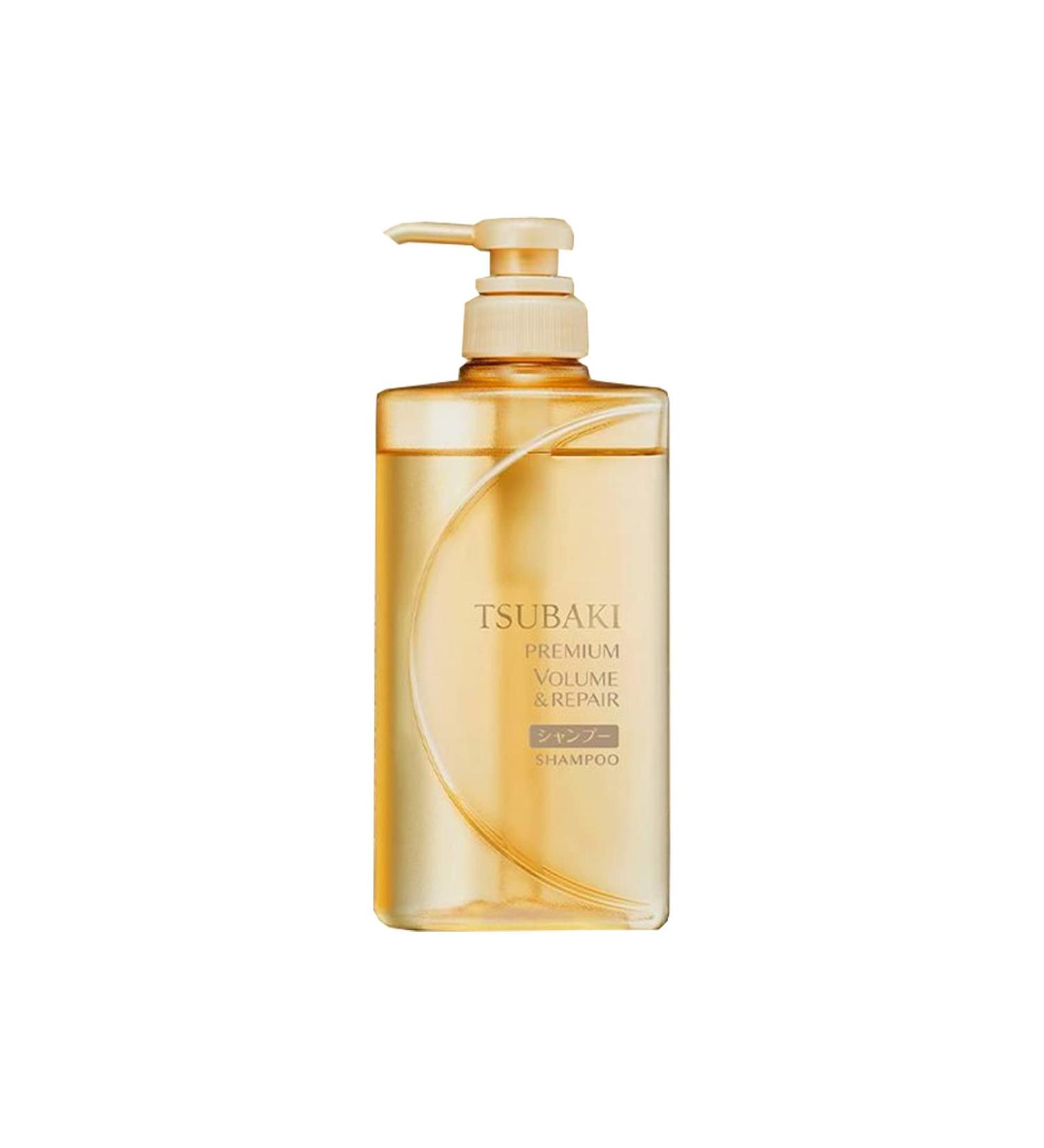 Shiseido Tsubaki Premium Repair Shampoo 490ml - Nourishing Hair Care Treatment - Buy Online on GoSupps.com
