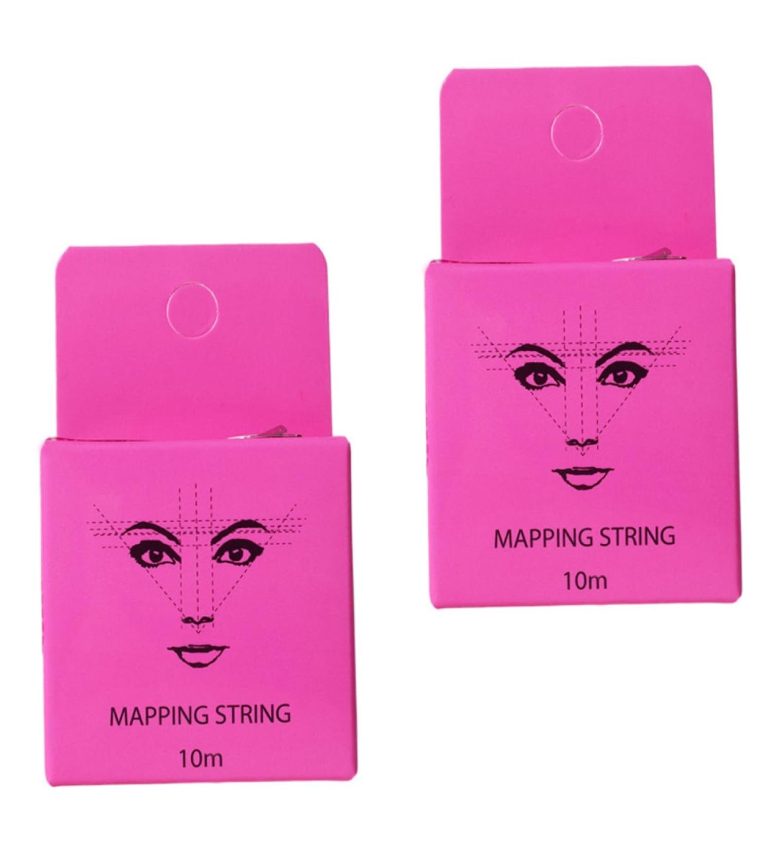 Healeved 2 Boxes Eyebrow Auxiliary Ruler Simple Cosmetics Accessory - Buy Online on GoSupps.com