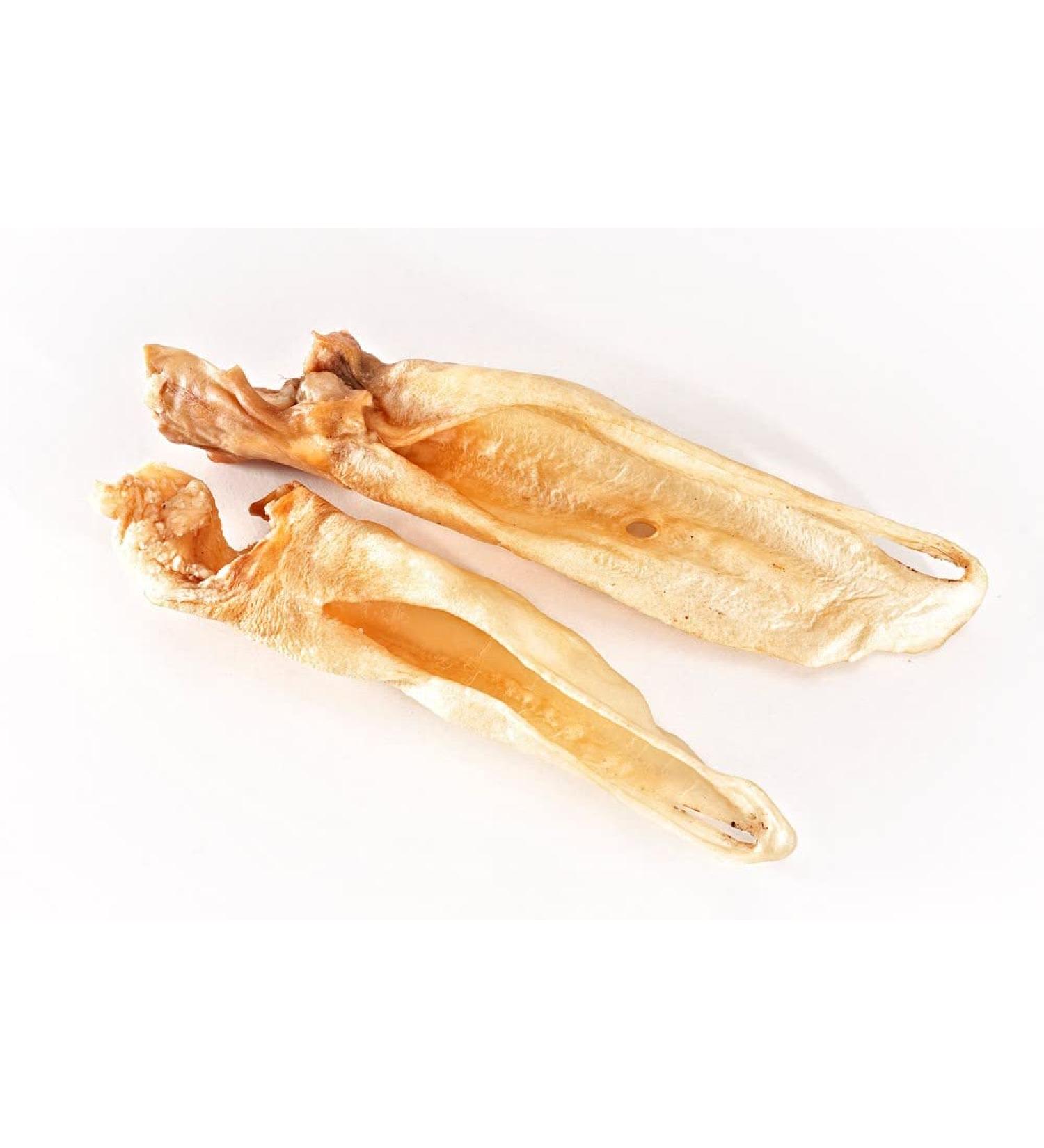 123... Hund dabei! - Deer Ears 1 kg - 100% Natural - Premium Light Snack - Gently Dried - 100% Deer Ears - Deer Ears for Dogs - Dog Chews