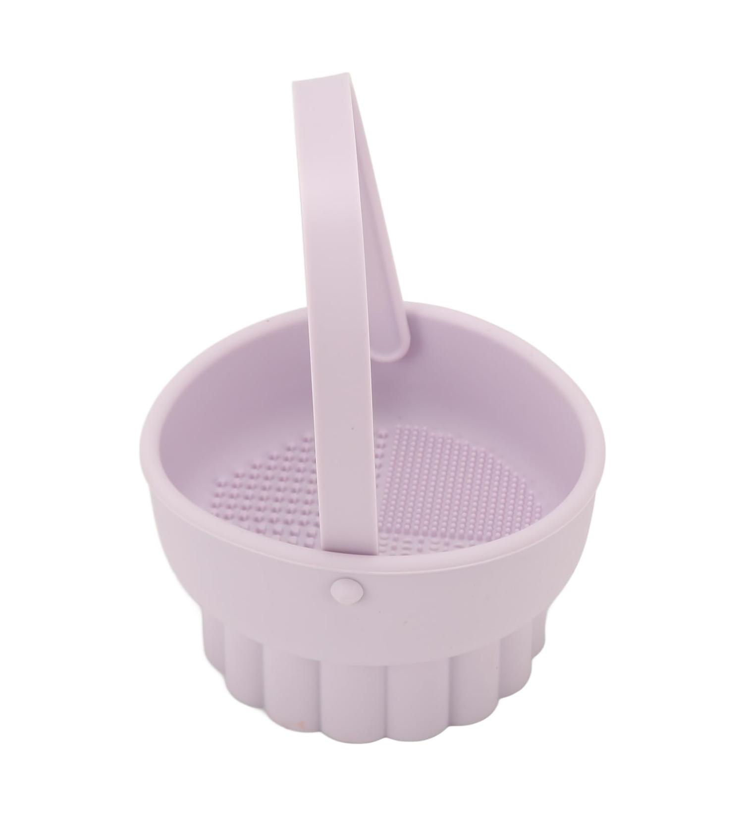 Cosmetic Brush Cleaning Bowl Makeup Brush Cleaner High Efficiency Storage Function for Home Use - Buy Online on GoSupps.com